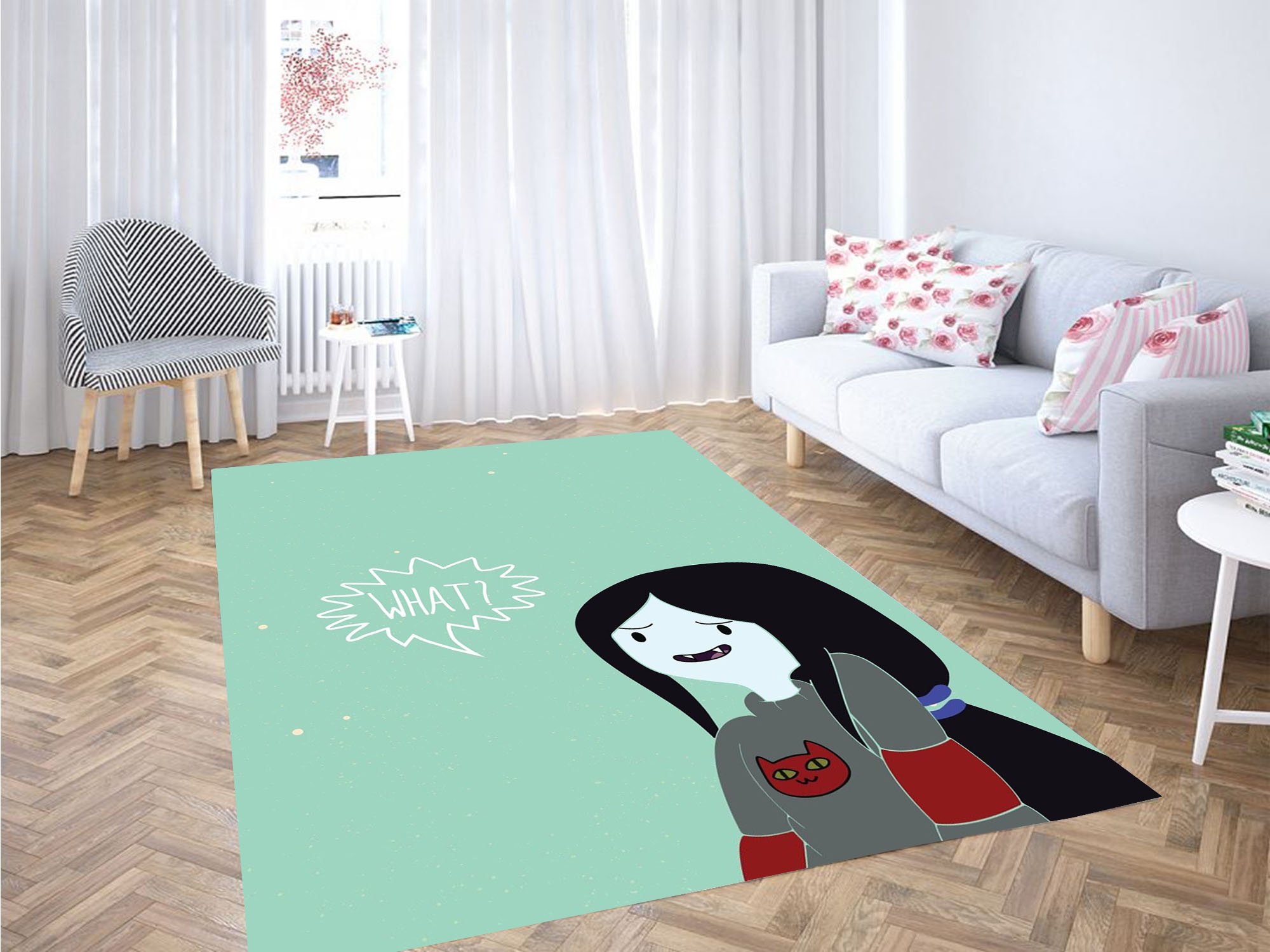 Cute Marceline Adventure Time Carpet Rectangle Rug