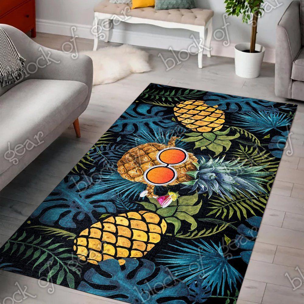 Cute Pineapple Limited Edition Rectangle Rug