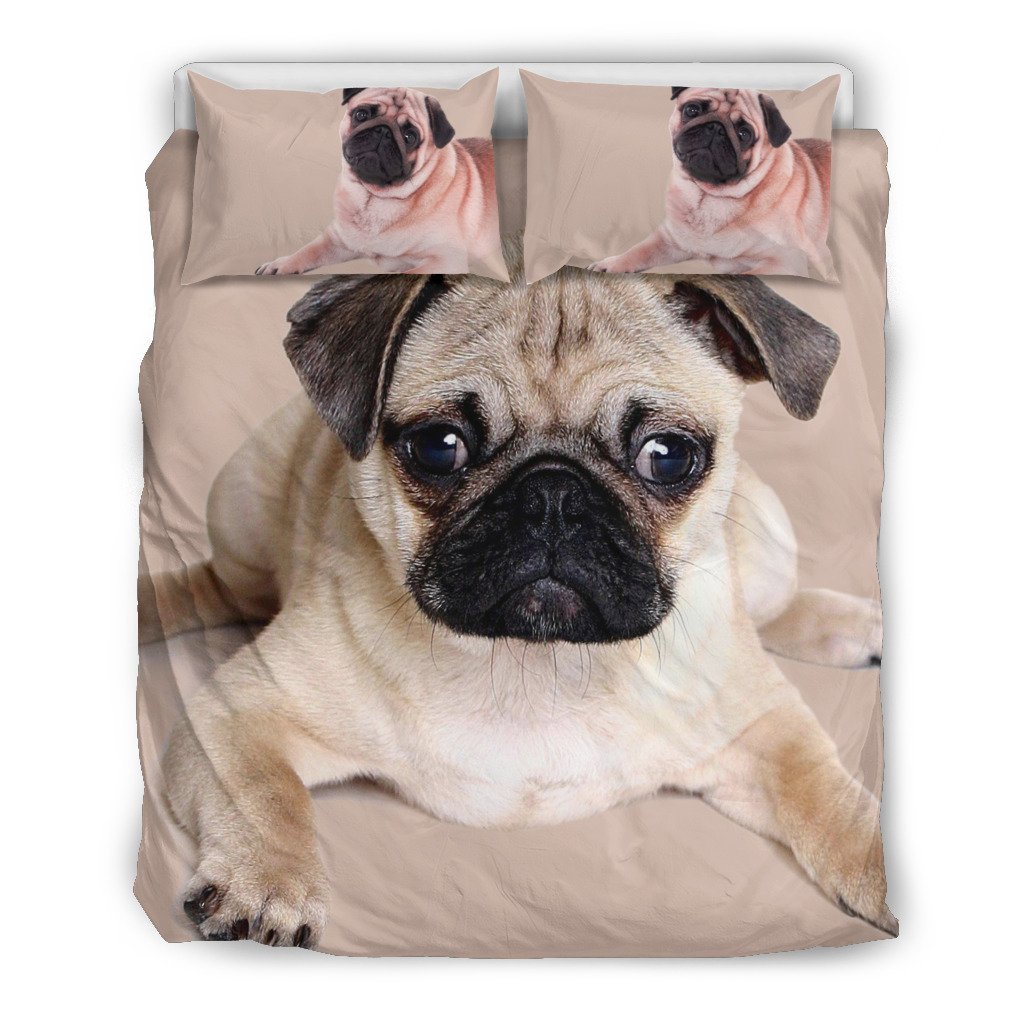 Cute Pug I 3D Customized Duvet Cover Bedding Set