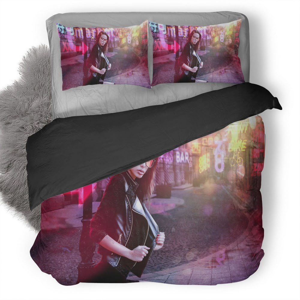 Cyberpunk 2077 26 3D Customized Duvet Cover Bedding Set