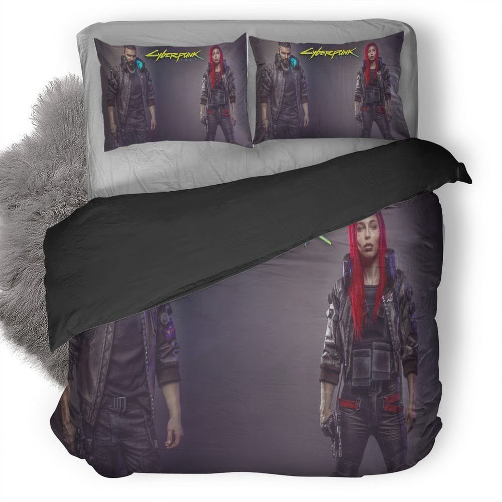 Cyberpunk 2077 27 3D Customized Duvet Cover Bedding Set