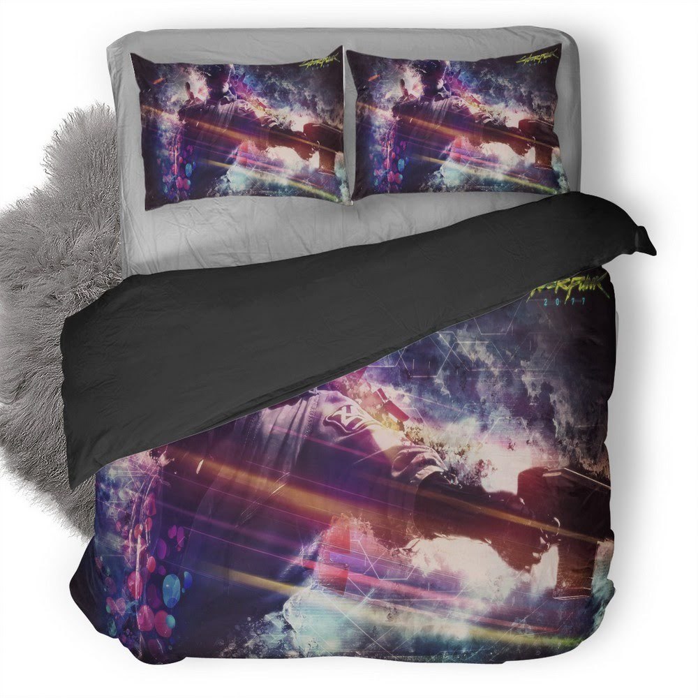 Cyberpunk 2077 29 3D Customized Duvet Cover Bedding Set