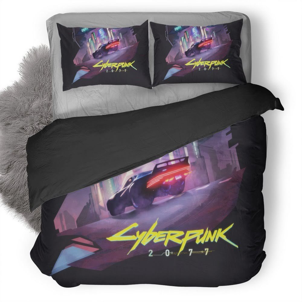 Cyberpunk 2077 30 3D Customized Duvet Cover Bedding Set