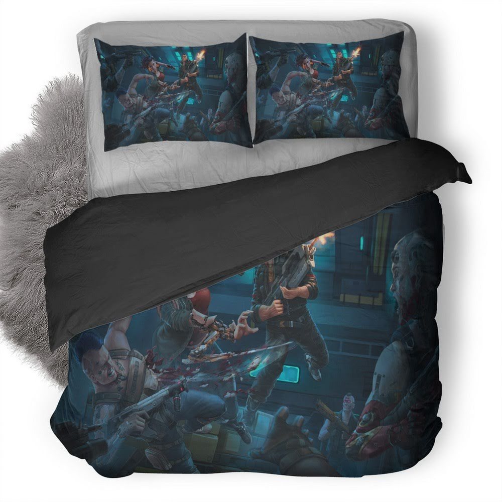 Cyberpunk 2077 31 3D Customized Duvet Cover Bedding Set