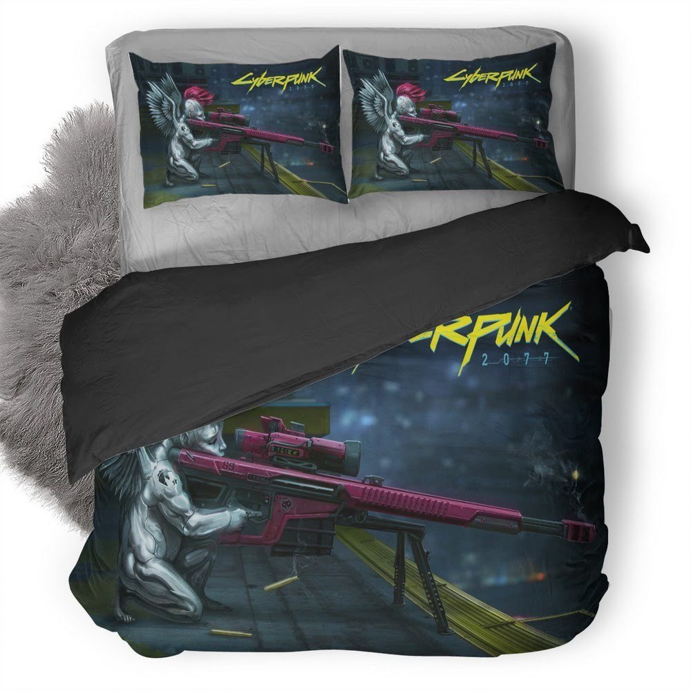 Cyberpunk 2077 39 3D Customized Duvet Cover Bedding Set