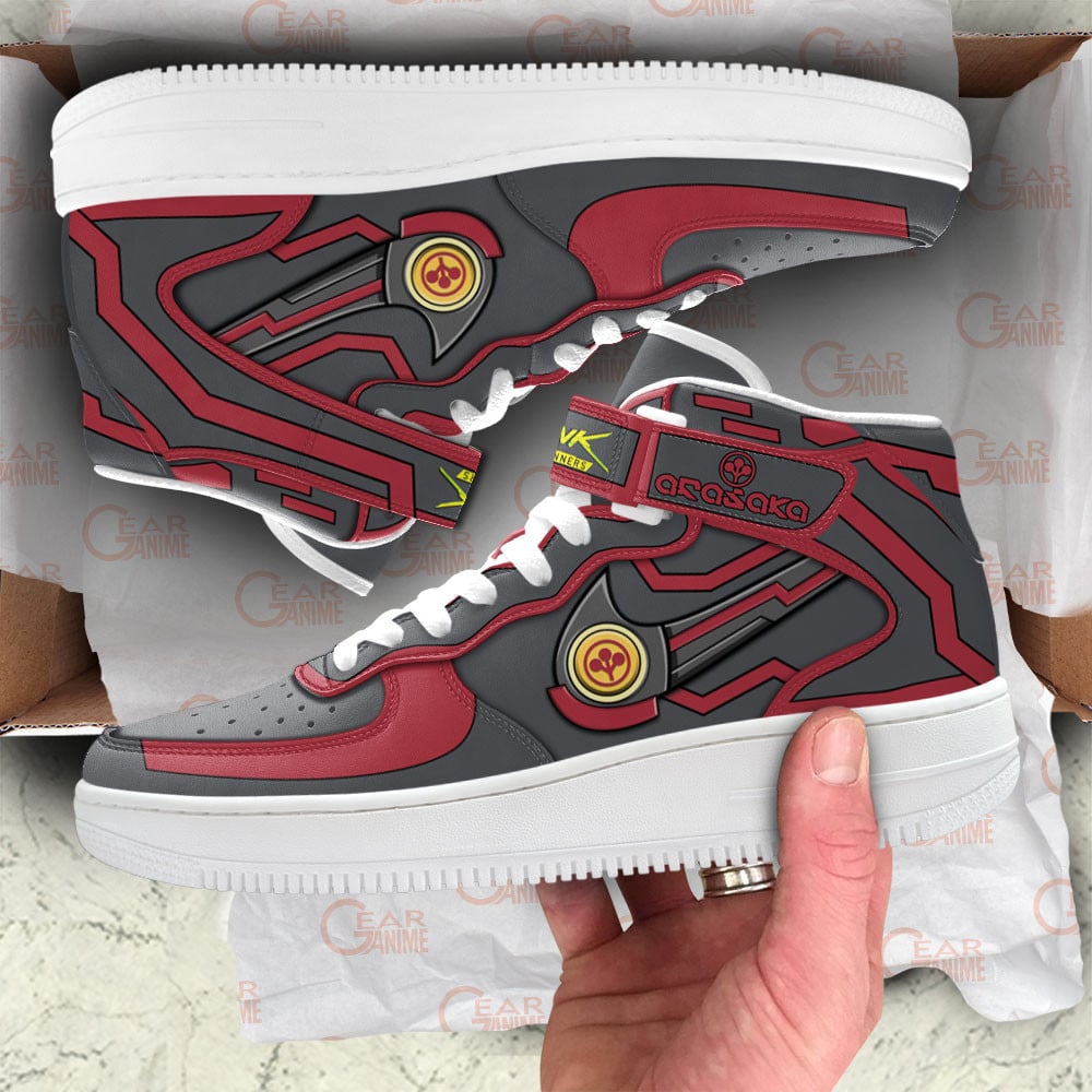 Cyberpunk Edgerunners Arasaka Custom Anime Sneakers Air Mid