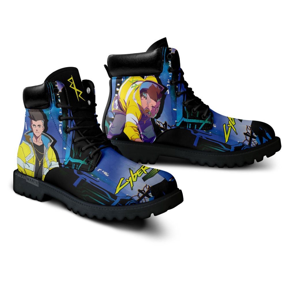 Cyberpunk Edgerunners David Martinez Boots Anime Custom Shoes