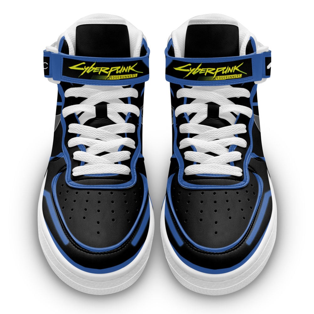 Cyberpunk Edgerunners Maxtac Custom Anime Sneakers Air Mid