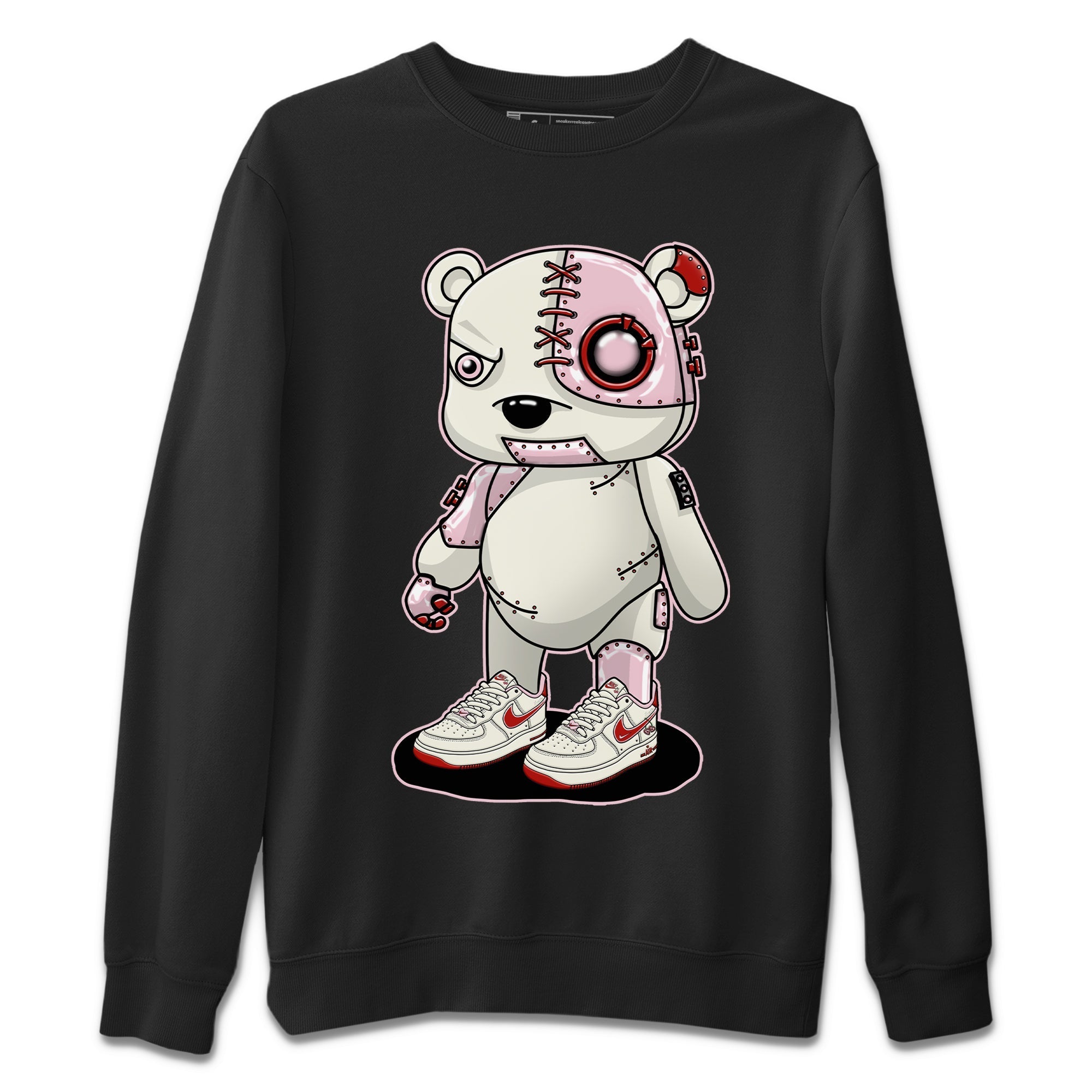 Cyborg Bear Unisex Sweater – Air Force 1 Valentines Day, Sneakers Matching Sweater