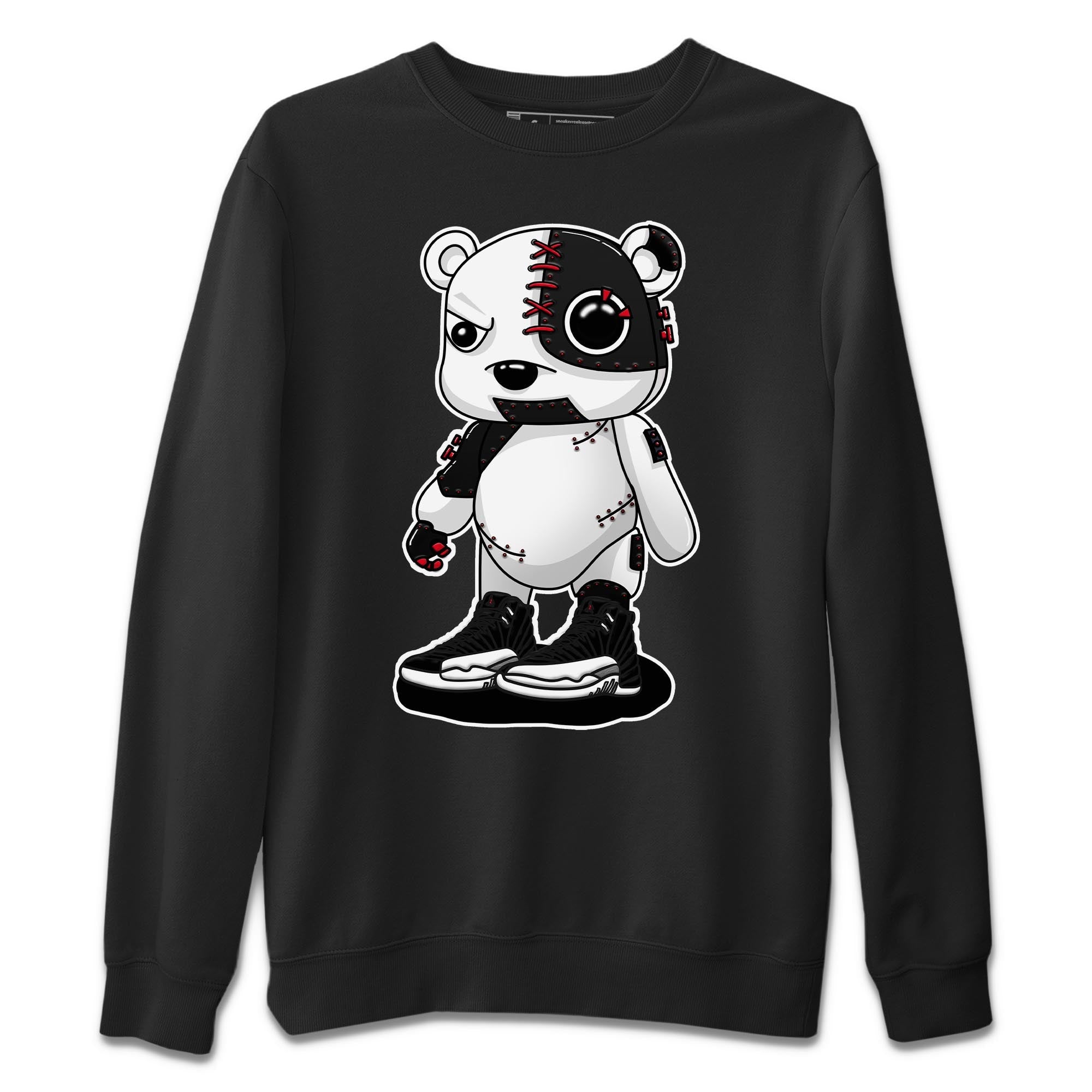 Cyborg Bear Unisex Sweater – Air Jordan 12 Playoffs, Sneakers Matching Sweater