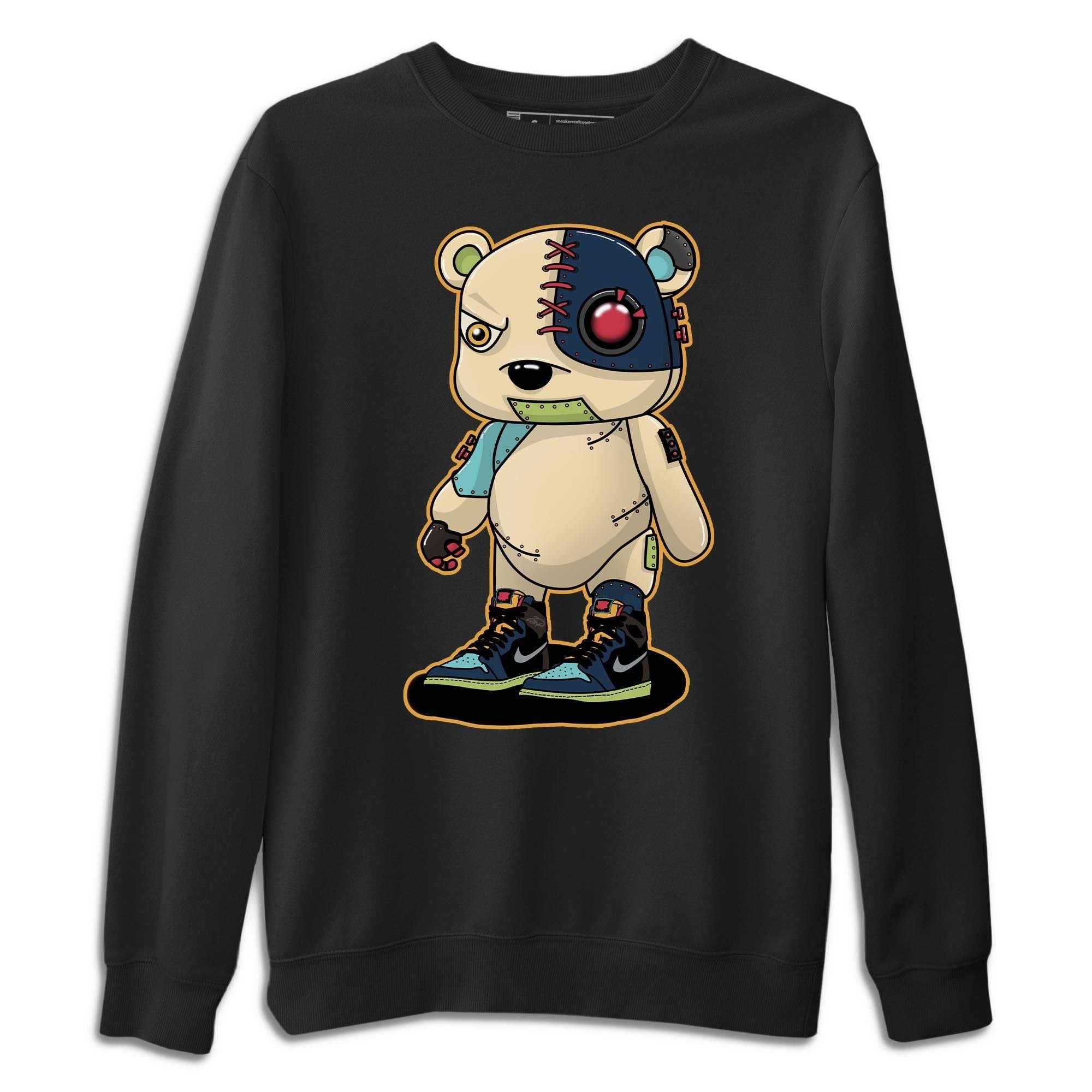 Cyborg Bear Unisex Sweater – Air Jordan 1 Bio Hack, Sneakers Matching Sweater