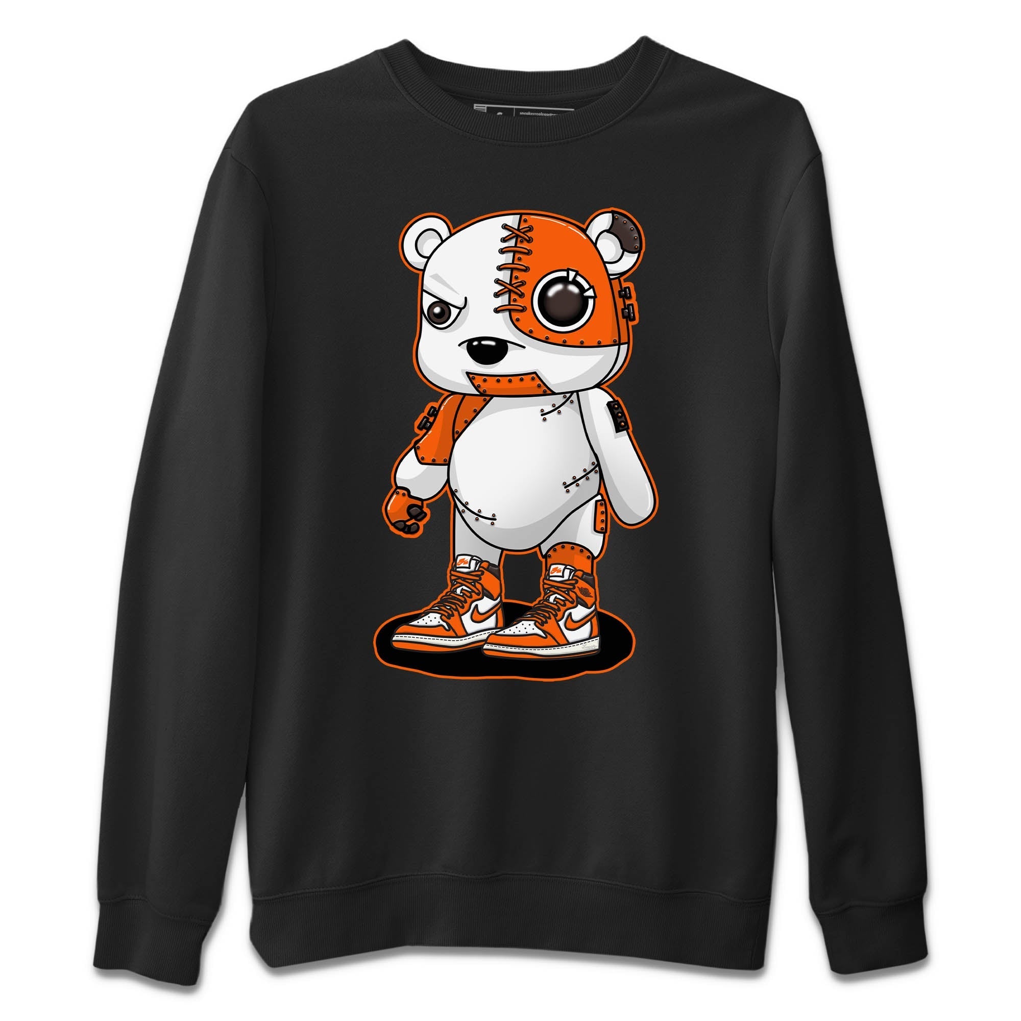 Cyborg Bear Unisex Sweater – Air Jordan 1 Starfish, Sneakers Matching Sweater