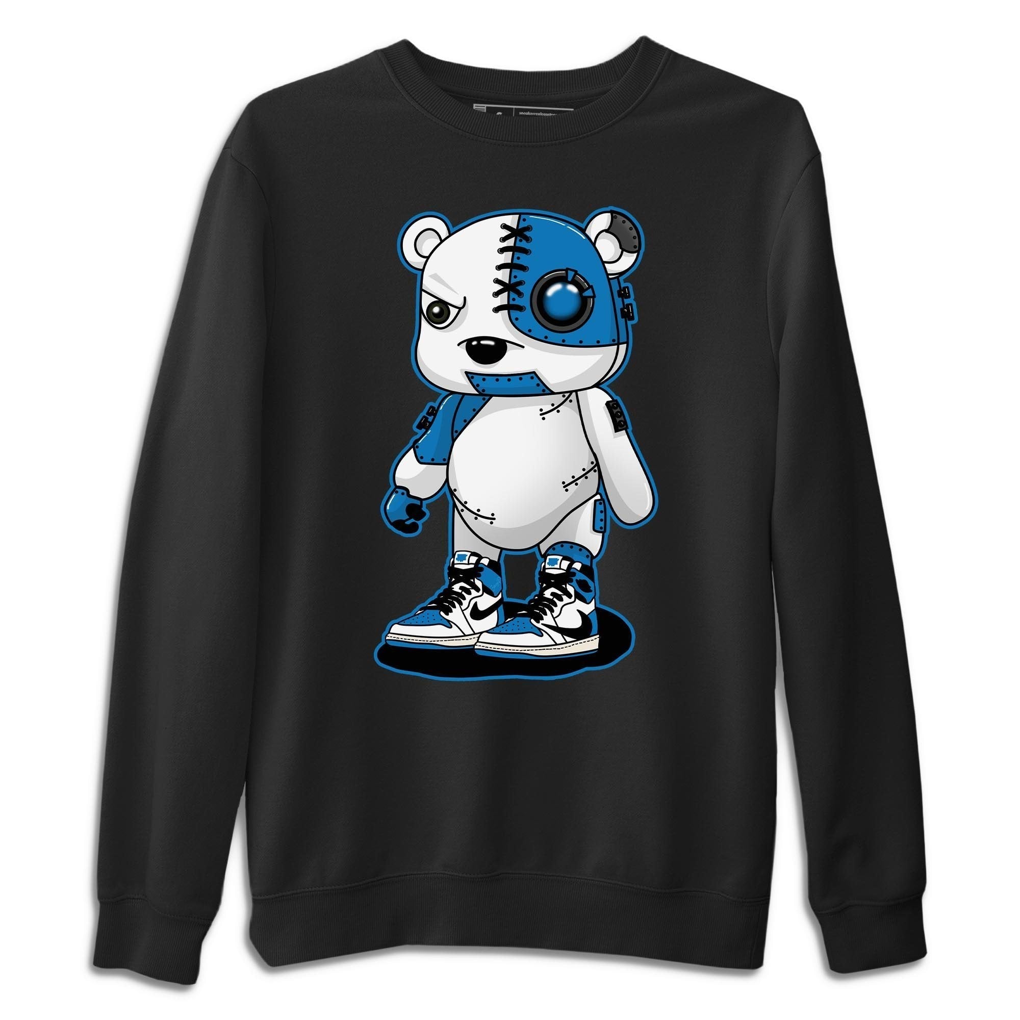 Cyborg Bear Unisex Sweater – Air Jordan 1 Travis Scott Fragment, Sneakers Matching Sweater
