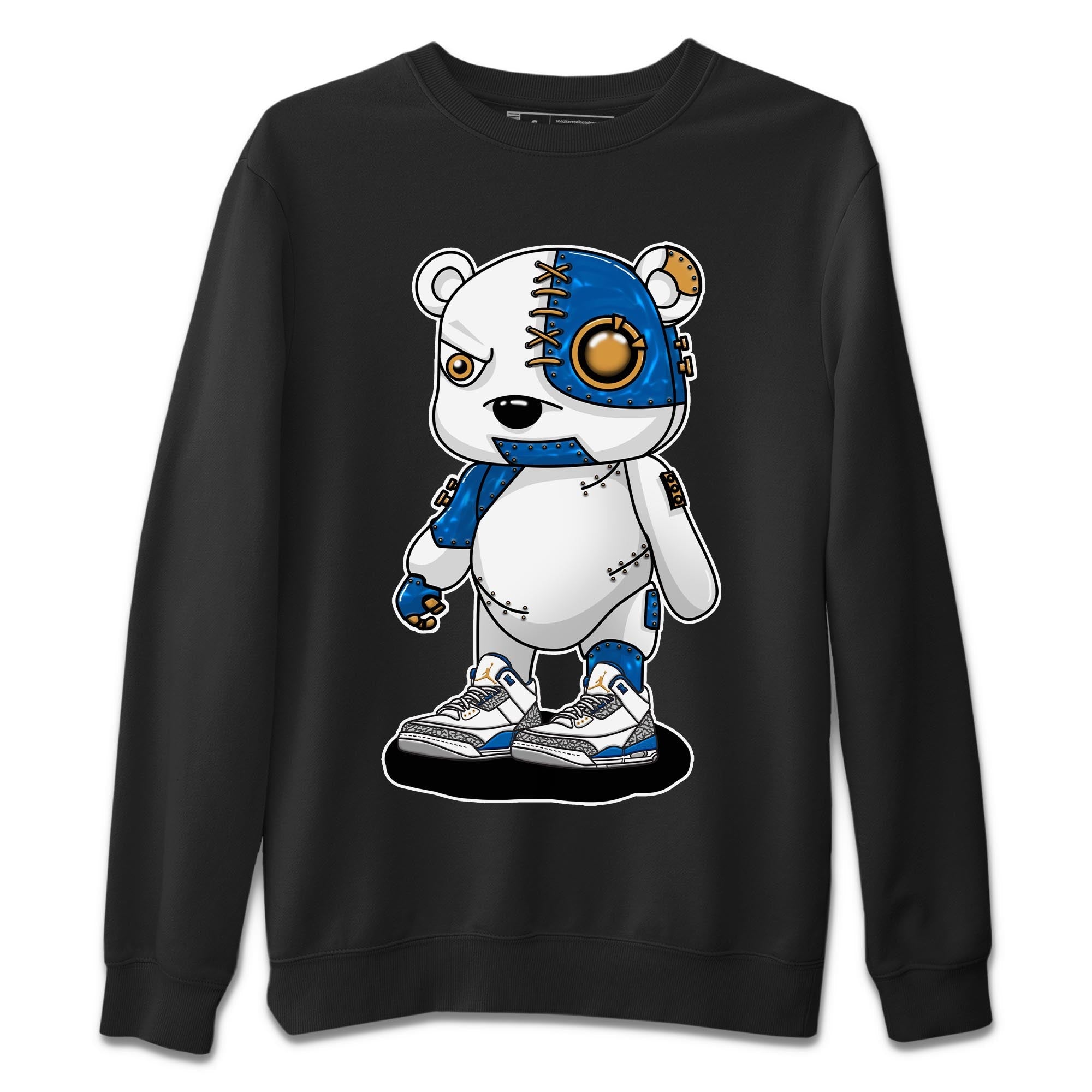 Cyborg Bear Unisex Sweater – Air Jordan 3 Wizards, Sneakers Matching Sweater