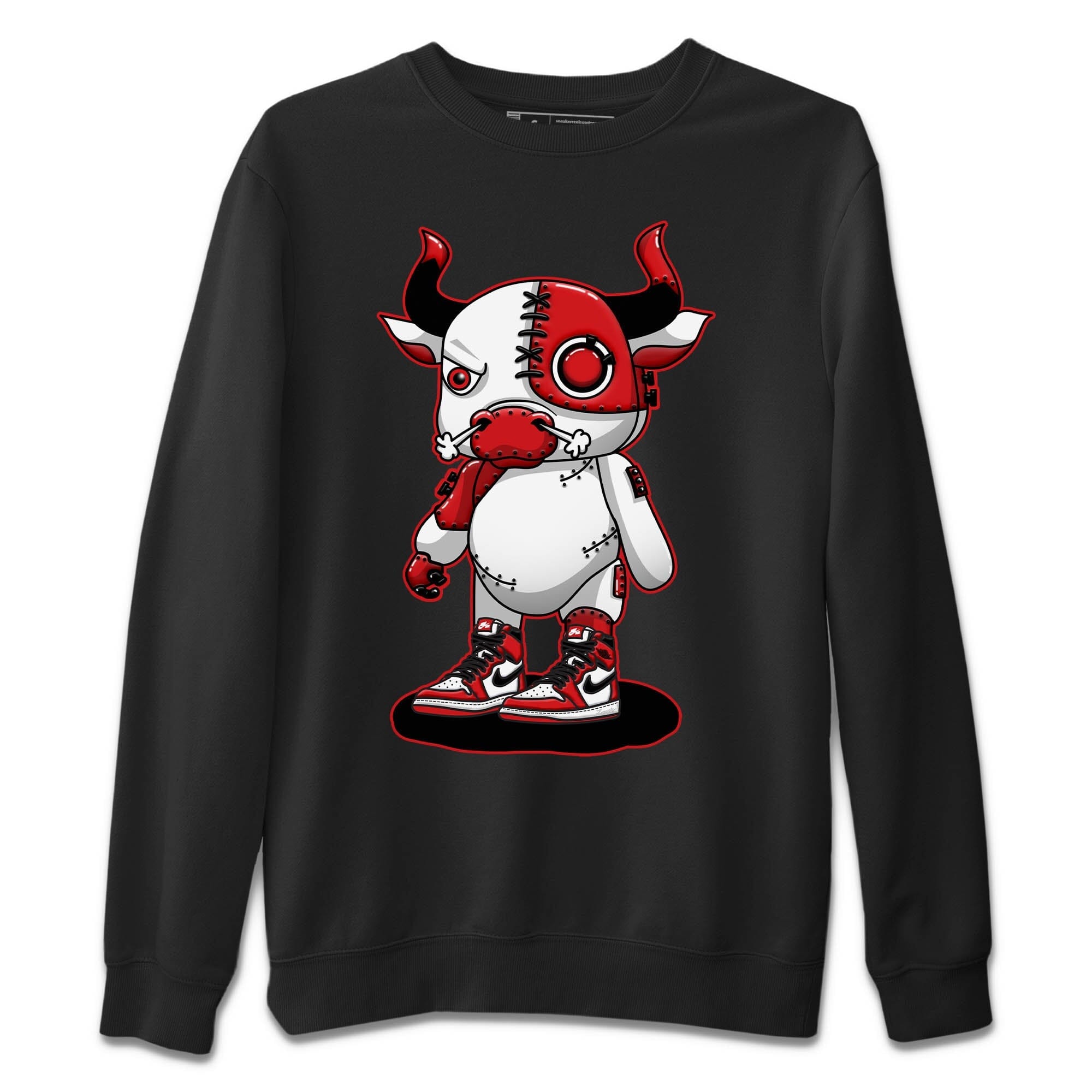 Cyborg Bull Unisex Sweater – Air Jordan 1 lost & found, Sneakers Matching Sweater