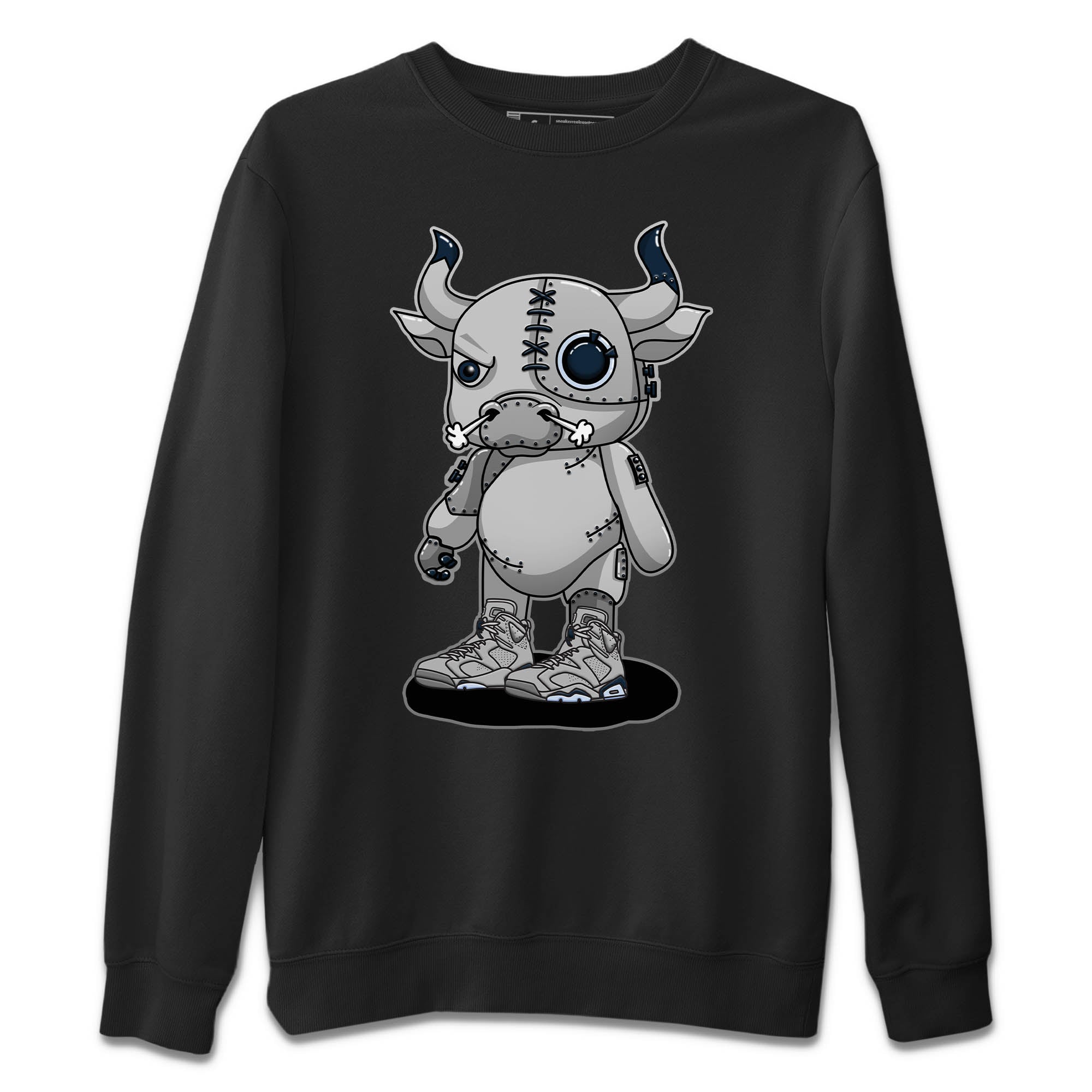 Cyborg Bull Unisex Sweater – Air Jordan 6 Georgetown, Sneakers Matching Sweater