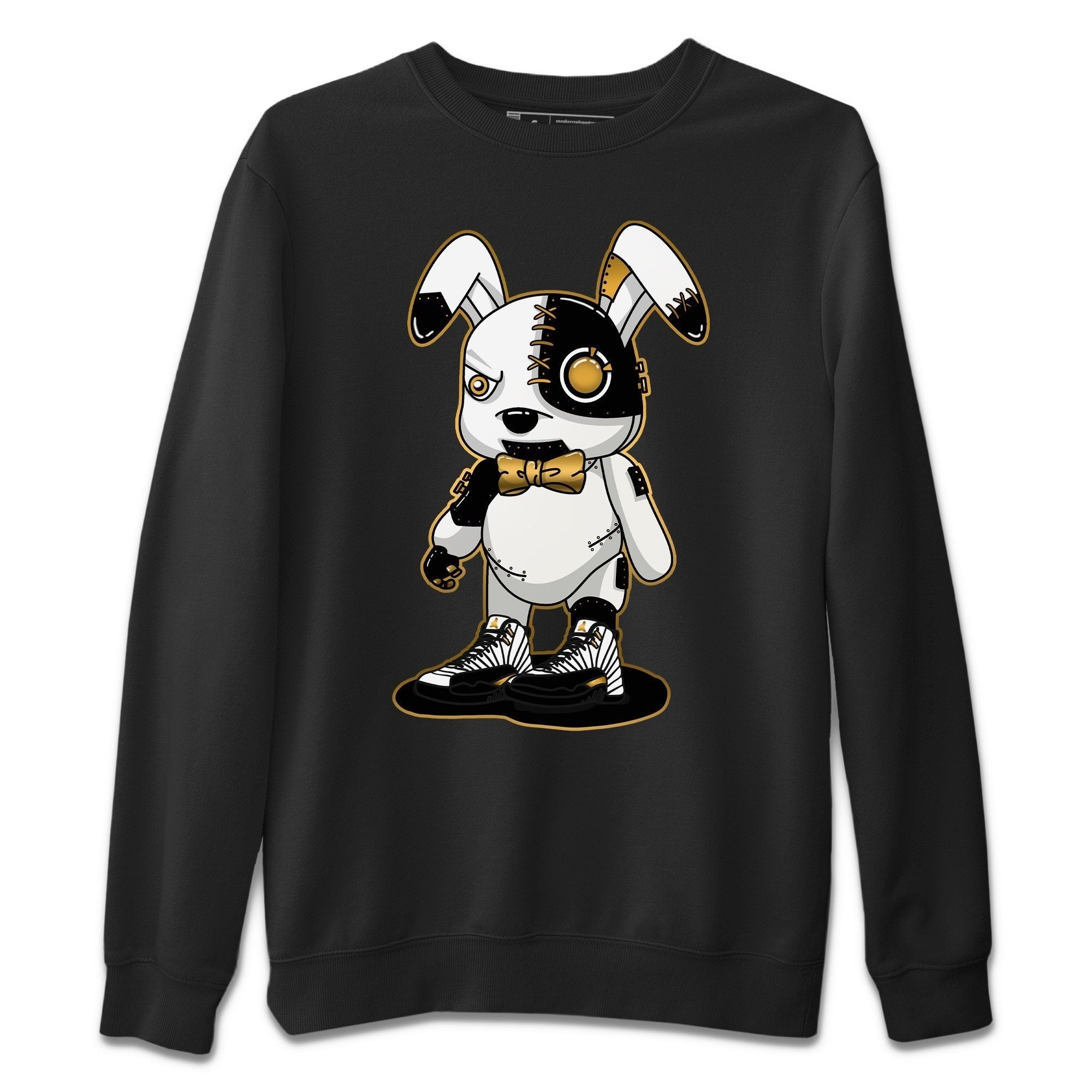 Cyborg Bunny Unisex Sweater – Air Jordan 12 Royalty, Sneakers Matching Sweater