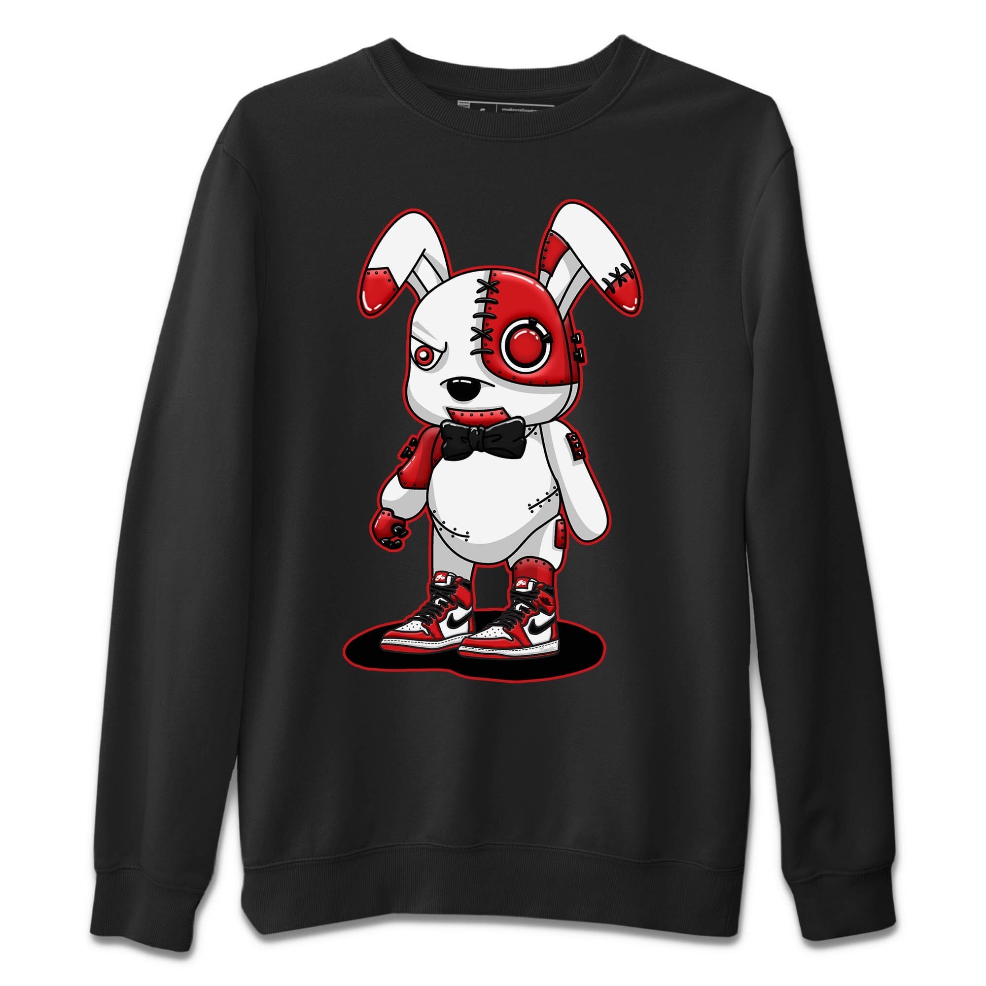 Cyborg Bunny Unisex Sweater – Air Jordan 1 lost & found, Sneakers Matching Sweater