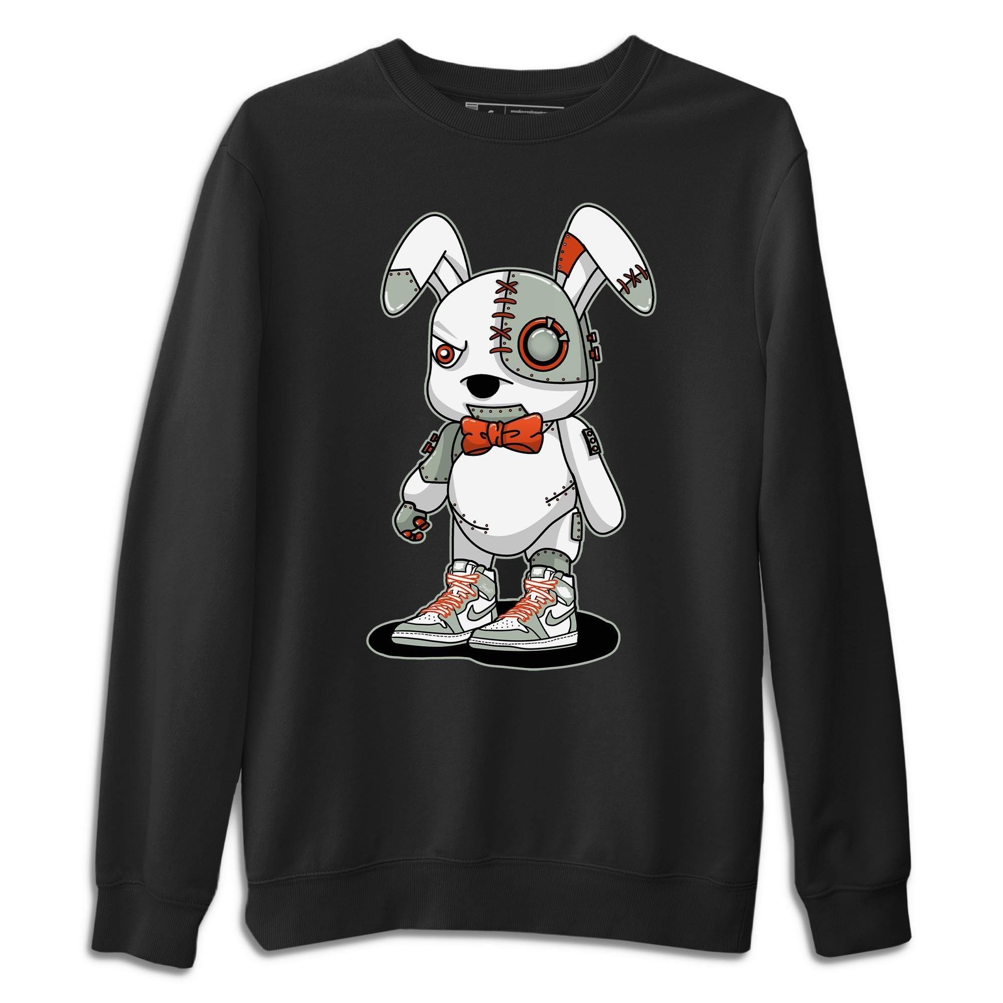 Cyborg Bunny Unisex Sweater – Air Jordan 1 Seafoam, Sneakers Matching Sweater
