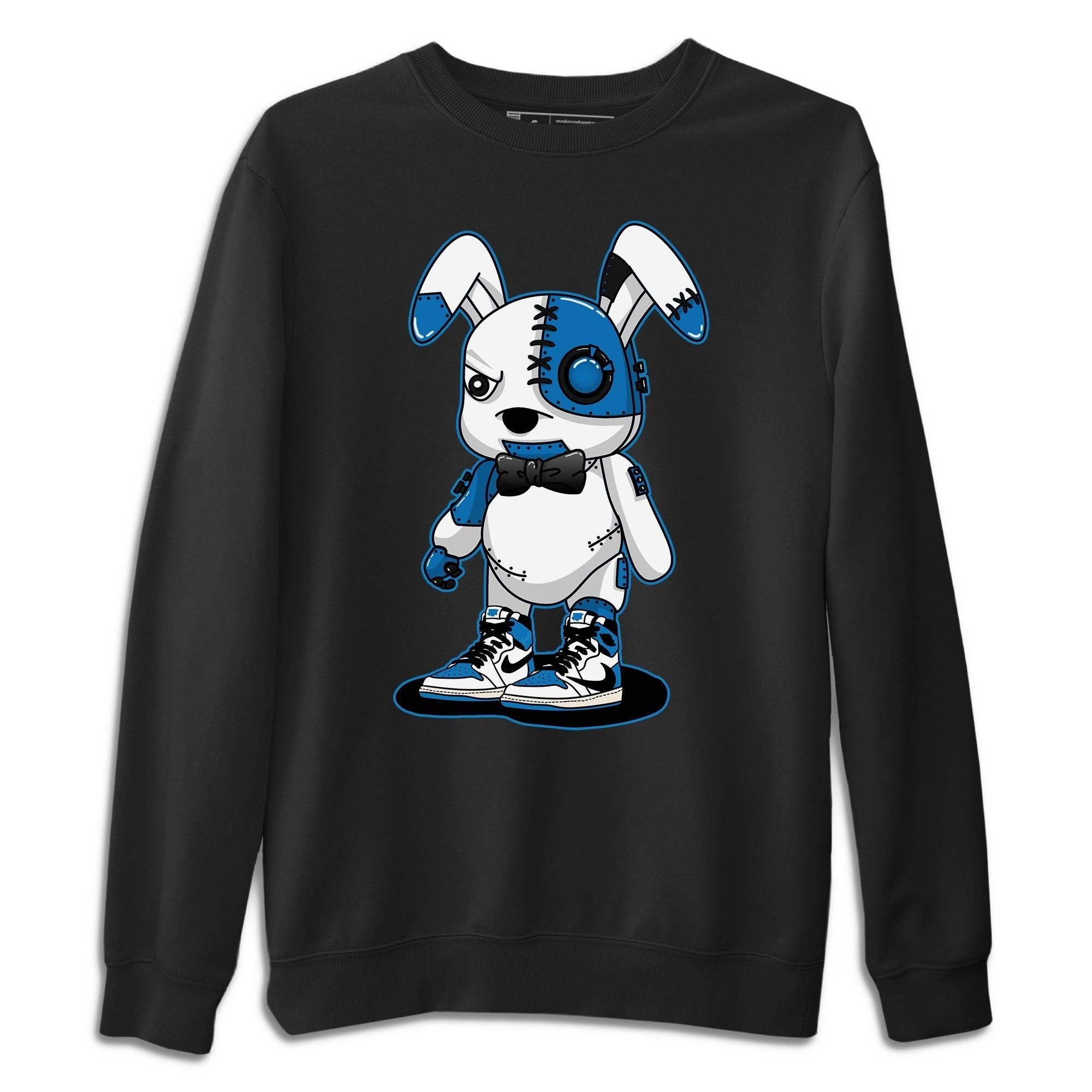 Cyborg Bunny Unisex Sweater – Air Jordan 1 Travis Scott Fragment, Sneakers Matching Sweater