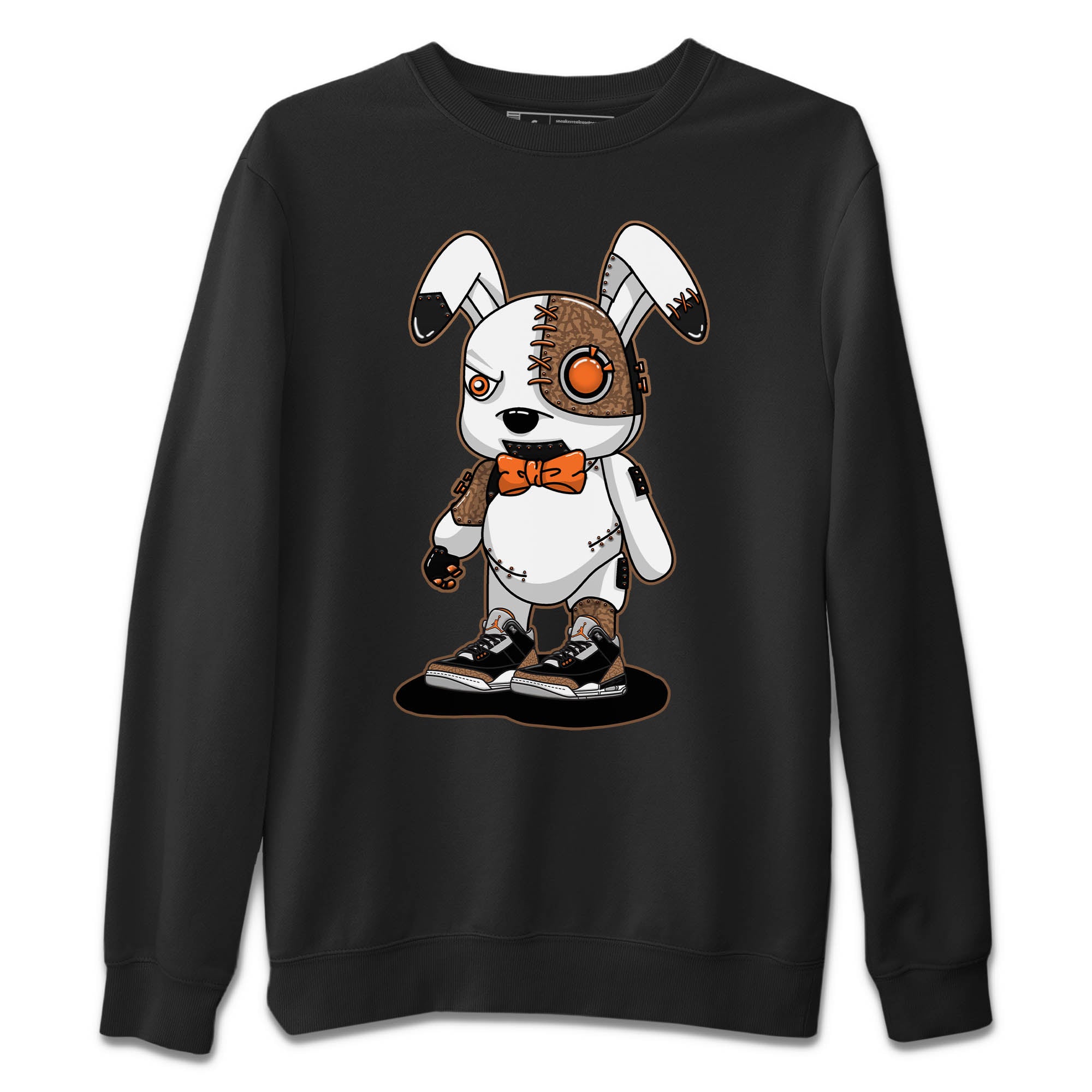 Cyborg Bunny Unisex Sweater – Air Jordan 3 Desert Elephant, Sneakers Matching Sweater