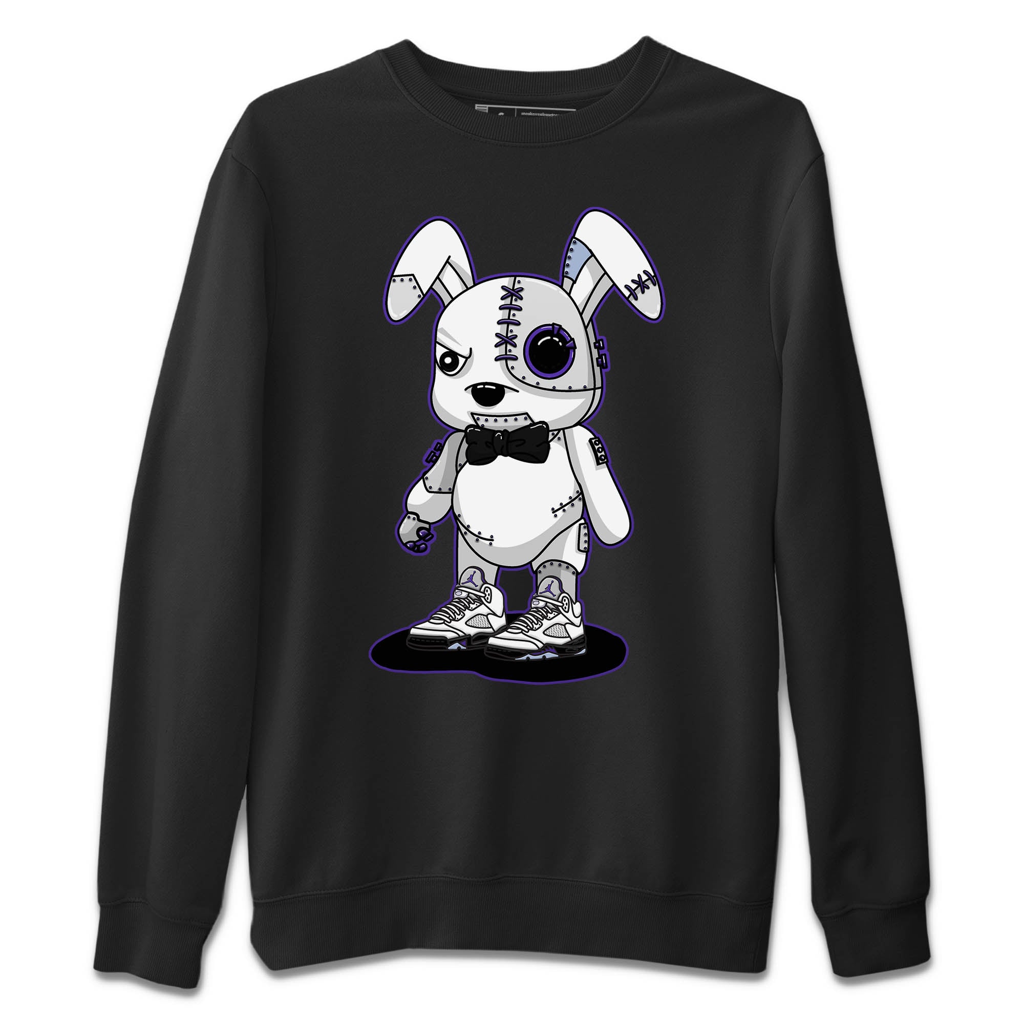 Cyborg Bunny Unisex Sweater – Air Jordan 5 Concord, Sneakers Matching Sweater