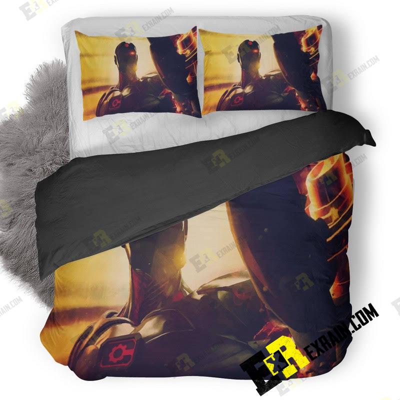 Cyborg Dc Comics Justice League T 3D Customized Duvet Cover Bedding Set