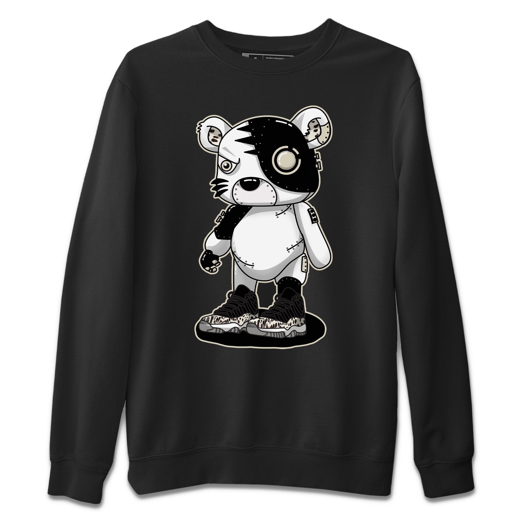 Cyborg Tiger Unisex Sweater – Air Jordan 11 Animal Instinct, Sneakers Matching Sweater