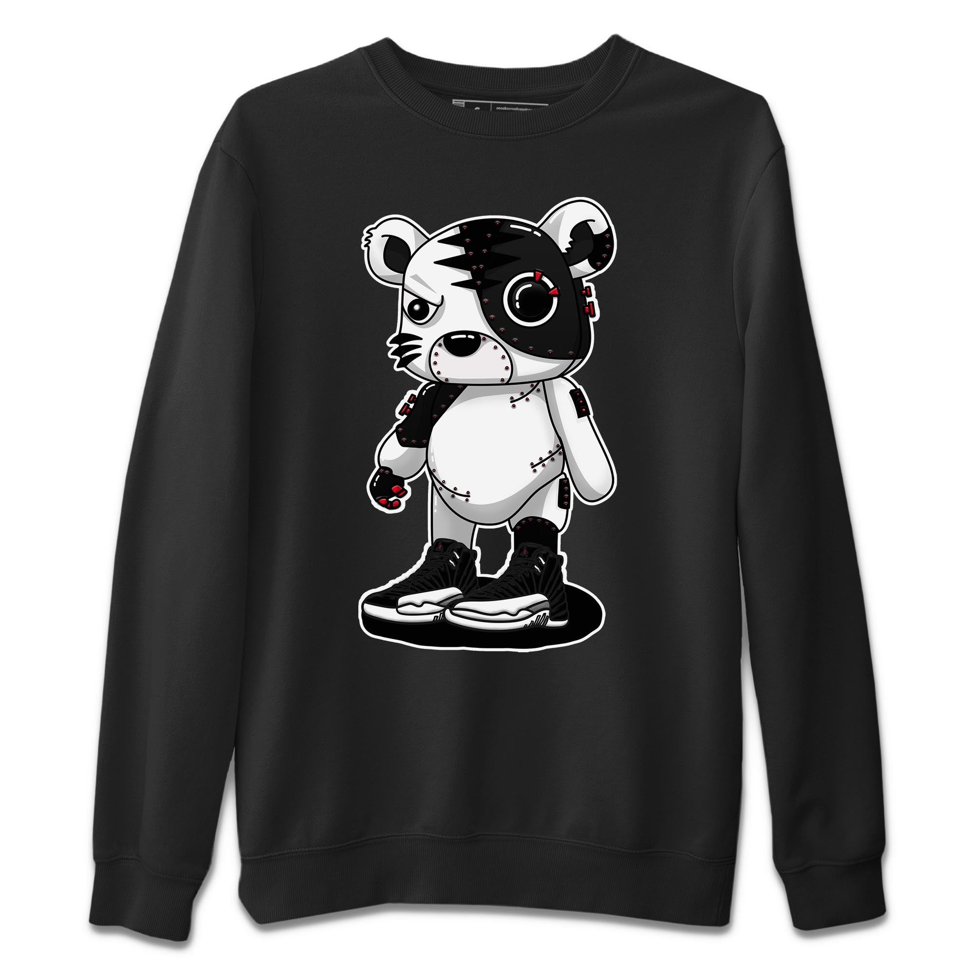 Cyborg Tiger Unisex Sweater – Air Jordan 12 Playoffs, Sneakers Matching Sweater
