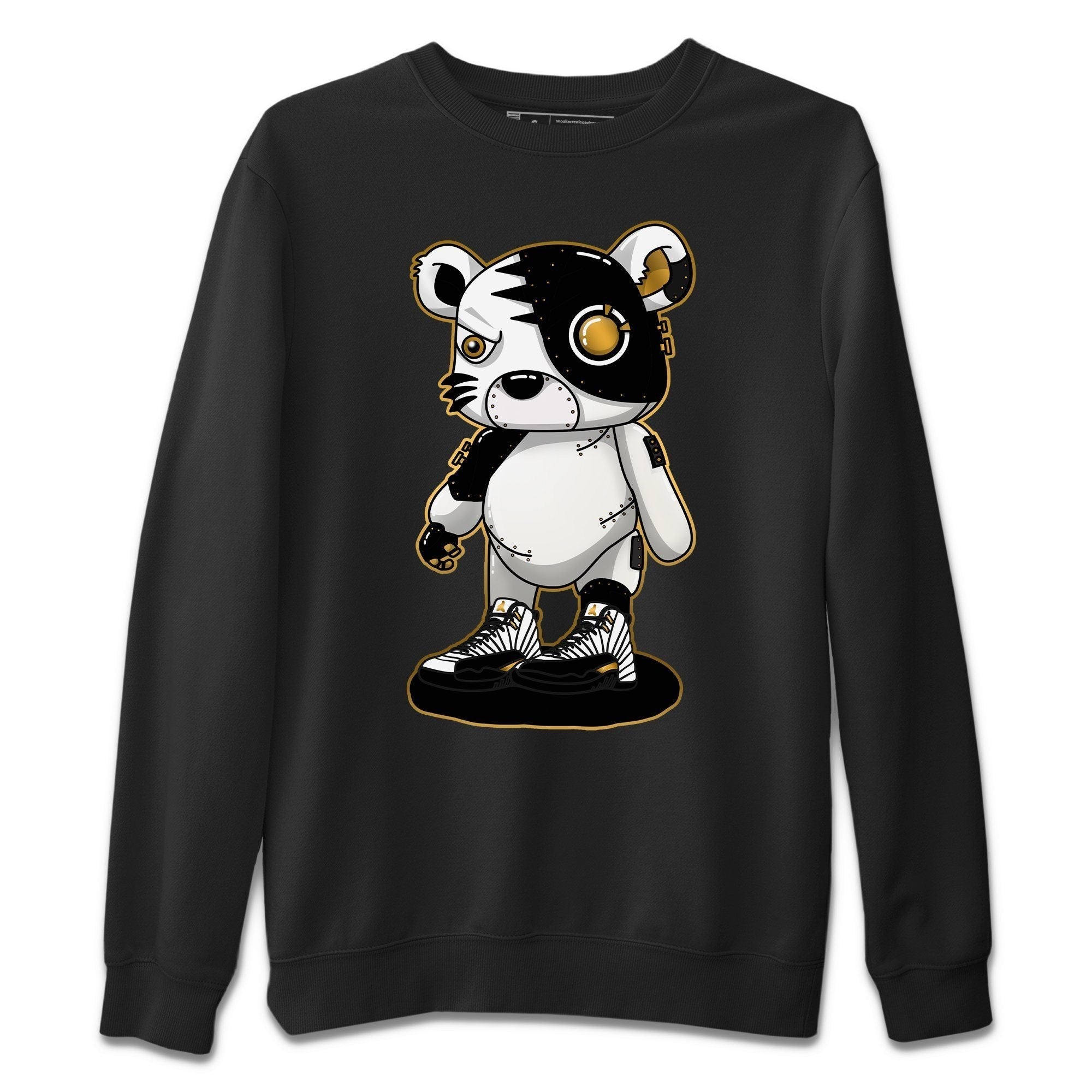Cyborg Tiger Unisex Sweater – Air Jordan 12 Royalty, Sneakers Matching Sweater
