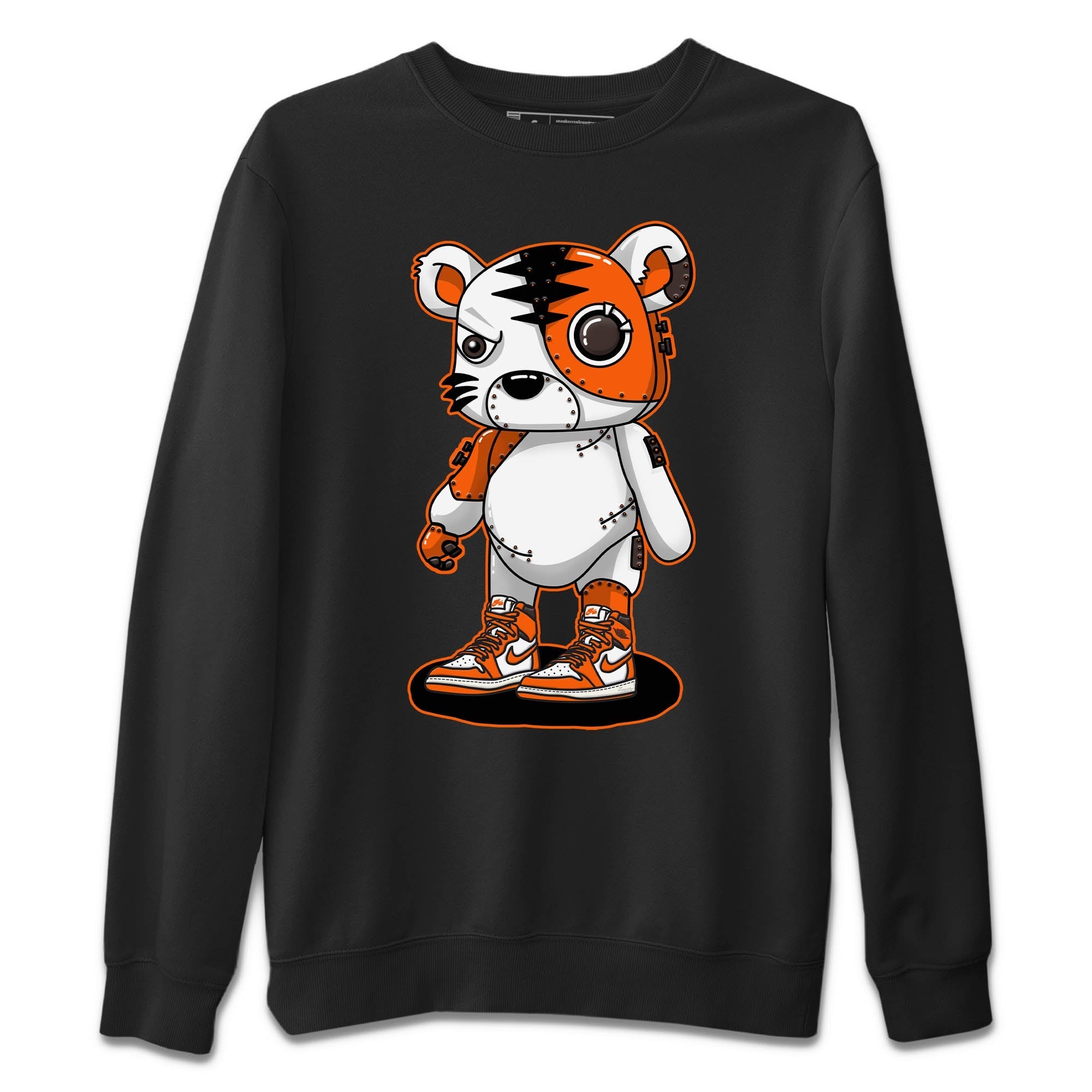 Cyborg Tiger Unisex Sweater – Air Jordan 1 Starfish, Sneakers Matching Sweater