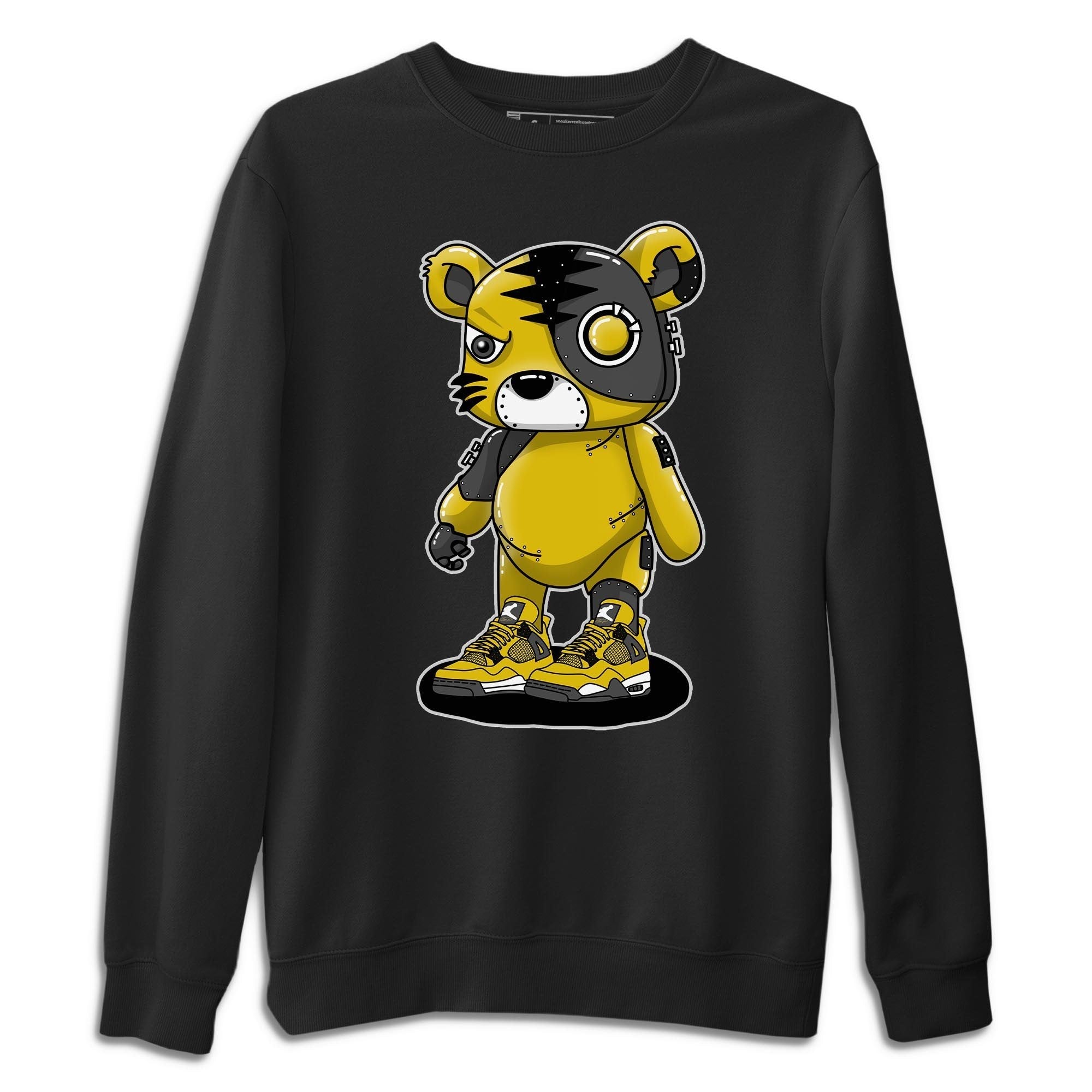Cyborg Tiger Unisex Sweater – Air Jordan 4 Lightning, Sneakers Matching Sweater