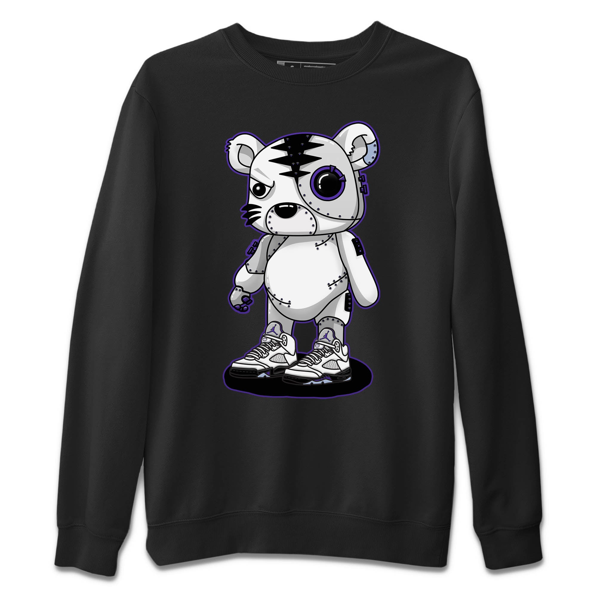 Cyborg Tiger Unisex Sweater – Air Jordan 5 Concord, Sneakers Matching Sweater