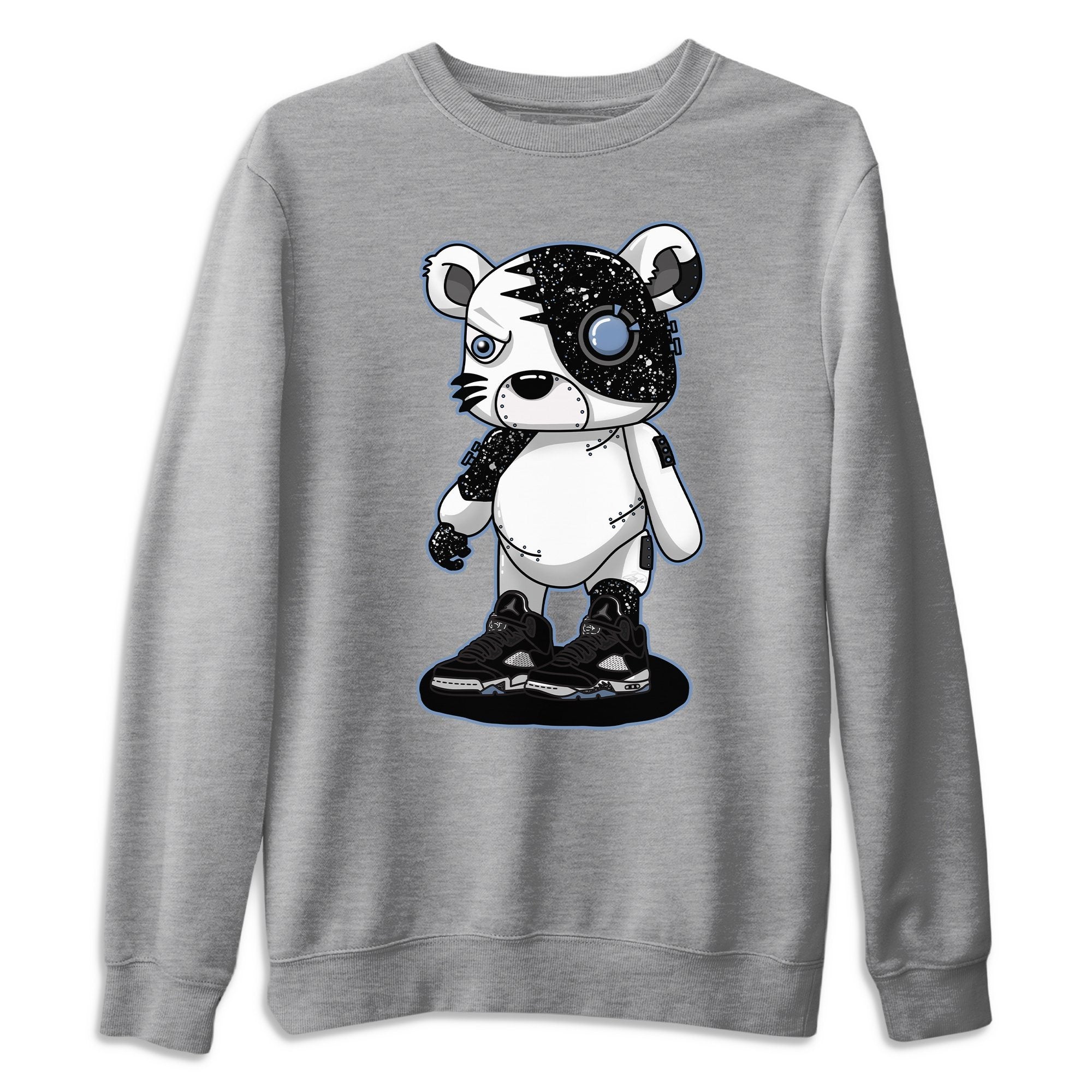 Cyborg Tiger Unisex Sweater – Air Jordan 5 Moonlight, Sneakers Matching Sweater