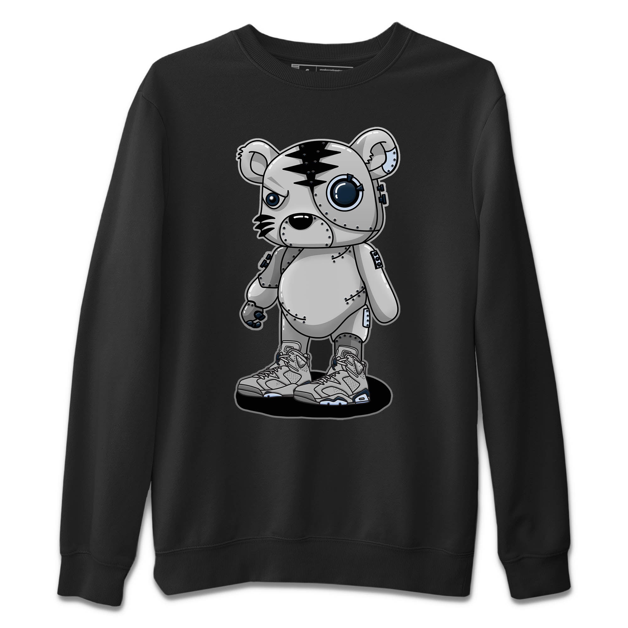 Cyborg Tiger Unisex Sweater – Air Jordan 6 Georgetown, Sneakers Matching Sweater