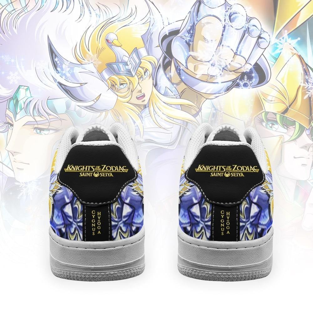 Cygnus Hyoga Sneakers Uniform Saint Seiya Anime Shoes