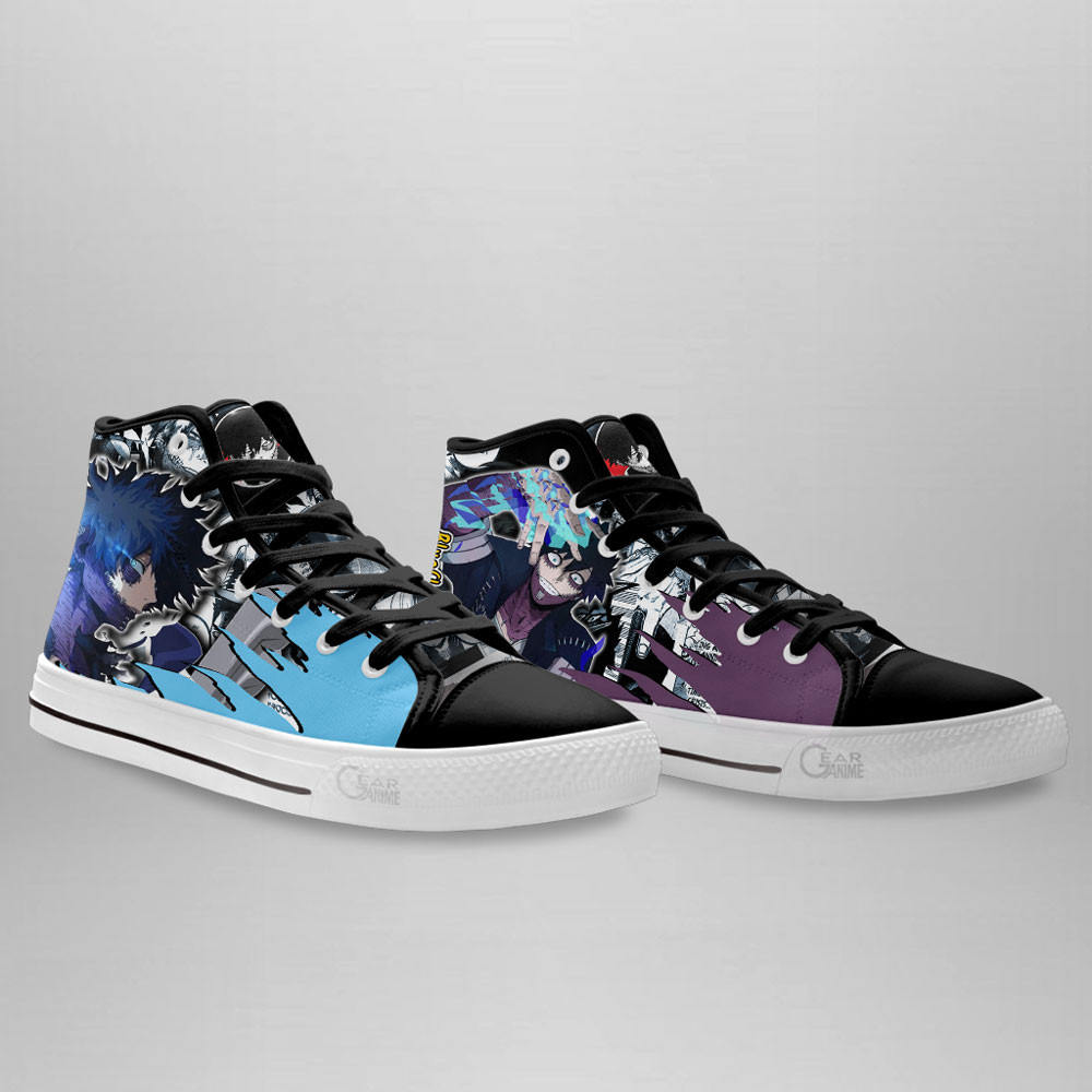 Dabi High Top Shoes Custom My Hero Academia Anime Sneakers