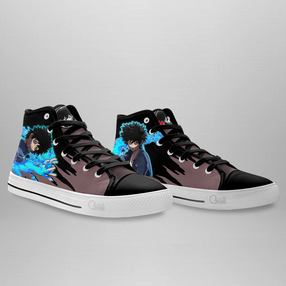Dabi High Top Shoes My Hero Academia Custom Anime Sneakers