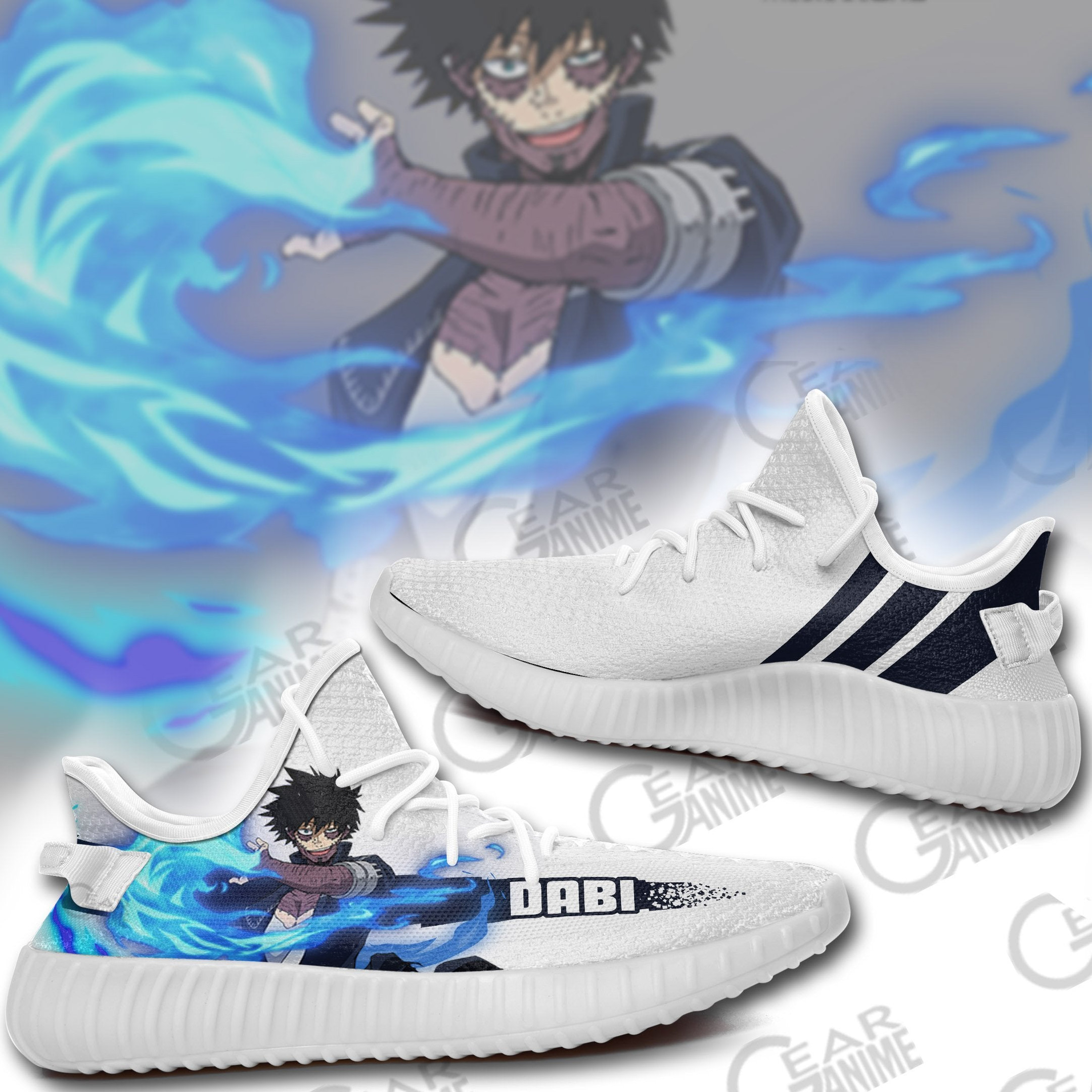Dabi Shoes My Hero Academia Anime Sneakers TT10