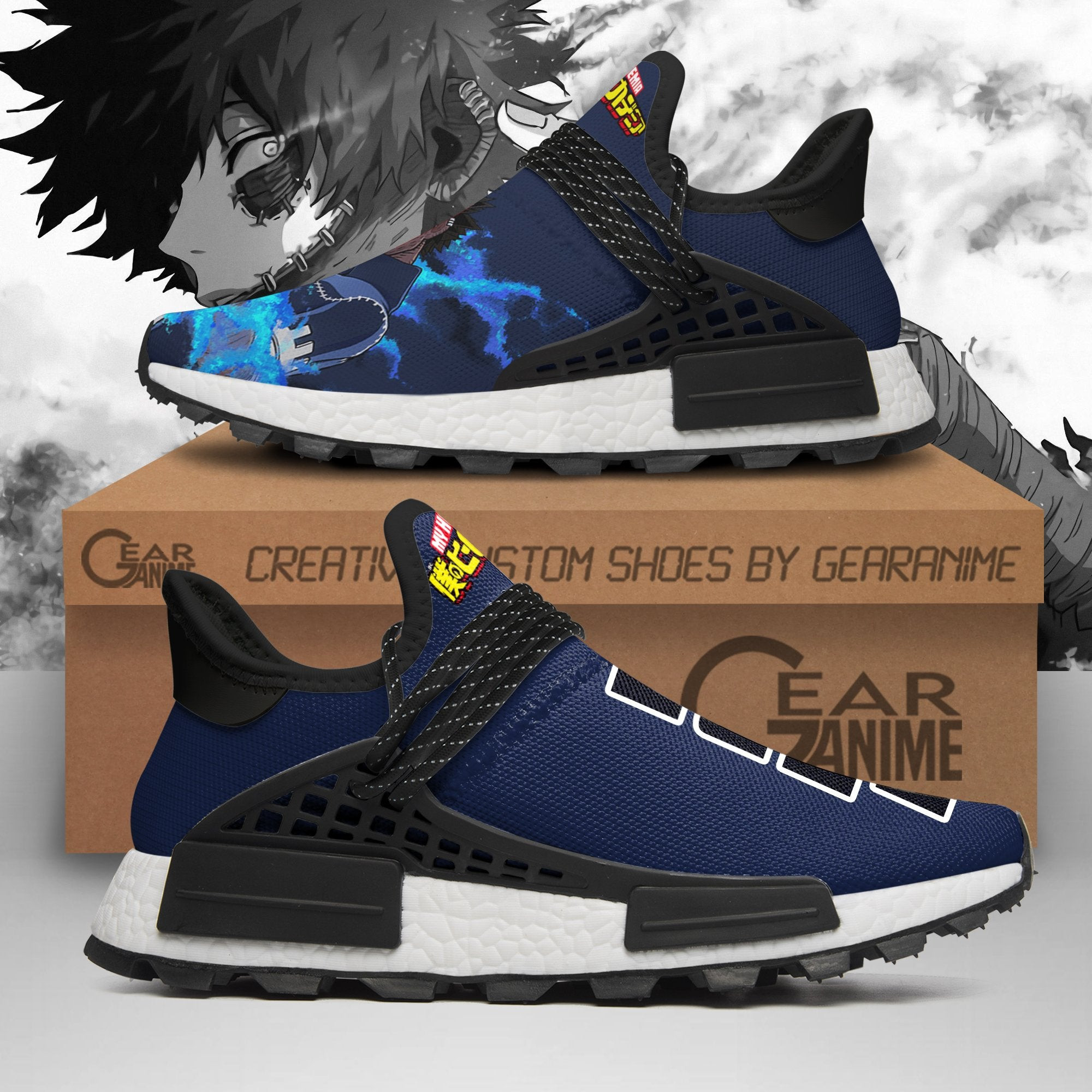 Dabi Shoes My Hero Academia Shoes, NMD Shoes