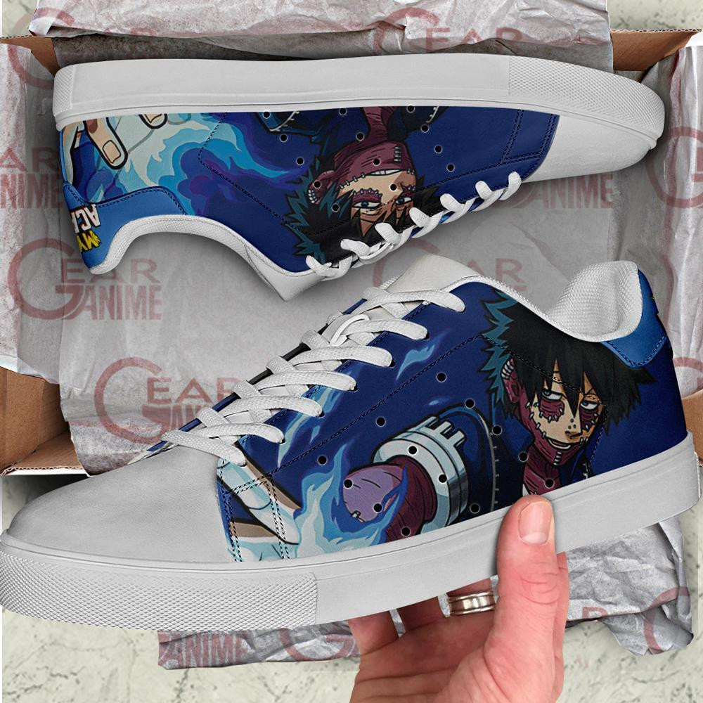 Dabi Skate Shoes My Hero Academia Custom Anime Shoes