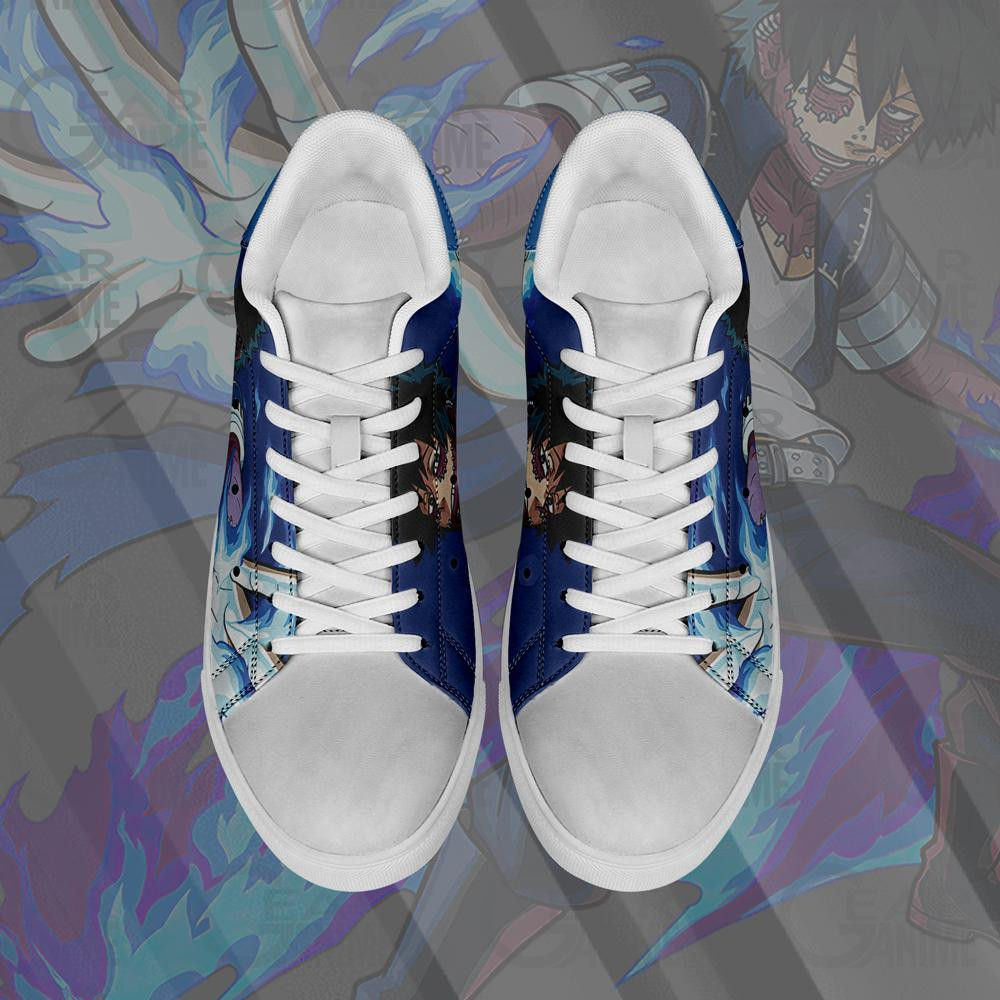Dabi Skate Shoes My Hero Academia Custom Anime Shoes
