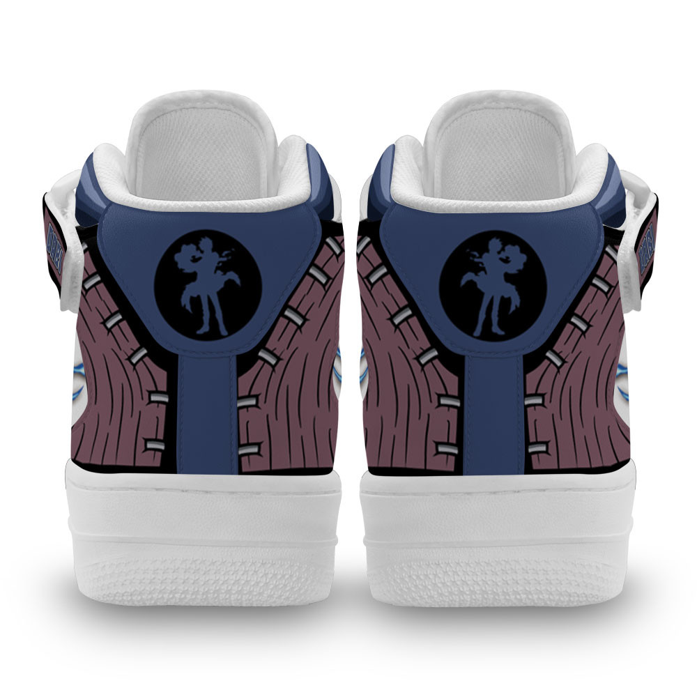 Dabi Sneakers Air Mid Custom My Hero Academia Anime Shoes