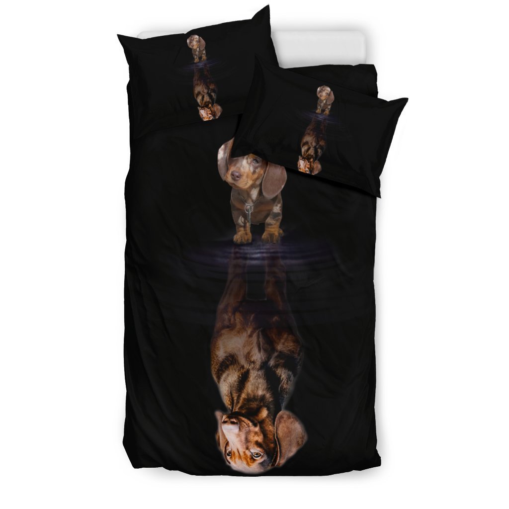 Dachshund Dream 3D Customized Duvet Cover Bedding Set