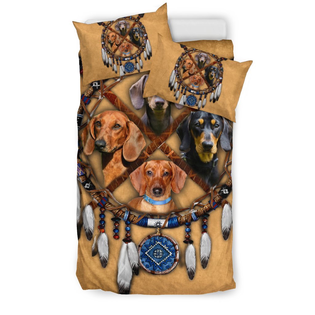 Dachshund Gearwanta 3D Customized Duvet Cover Bedding Set