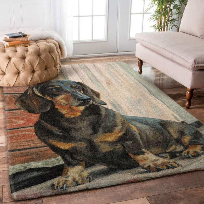 Dachshund Limited Edition Rectangle Rug