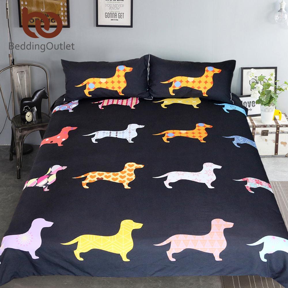 Dachshundausage 3D Customized Duvet Cover Bedding Set