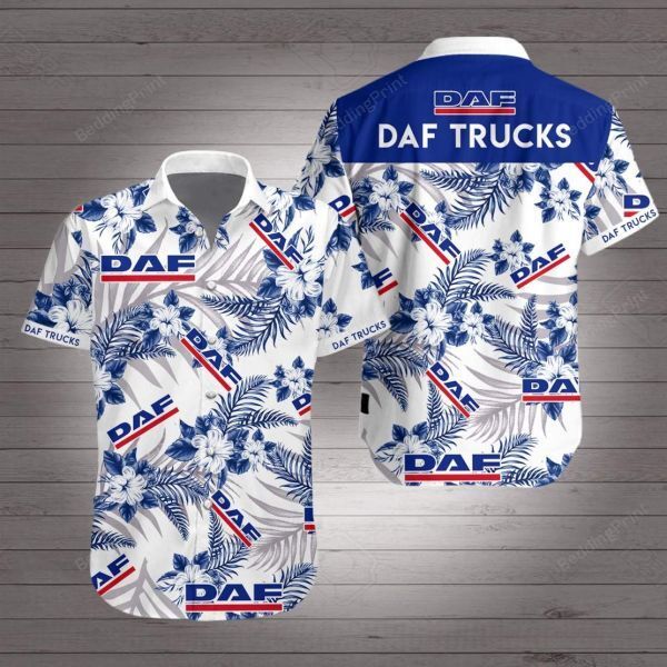 Daf Trucks Hawaiian Shirt