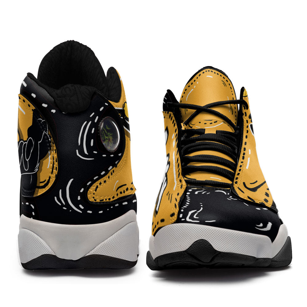 Daffy JD13 Sneakers Comic Style Custom Shoes