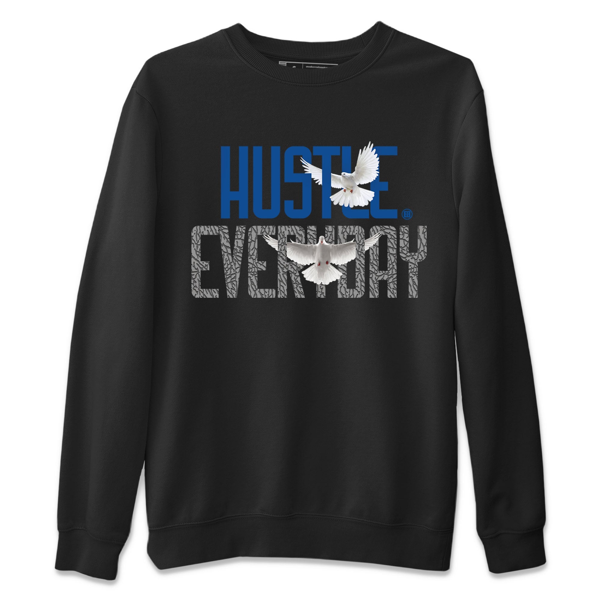 Daily Hustle Unisex Sweater – Air Jordan 3 Wizards, Sneakers Matching Sweater